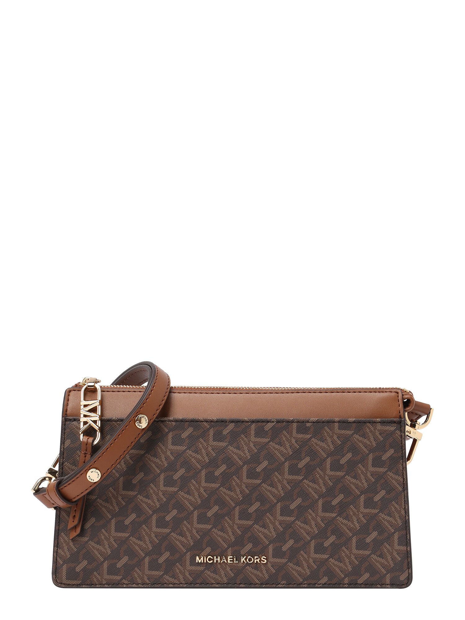 MICHAEL Michael Kors Válltáska  barna / sötét barna / arany akciós termékkép 1