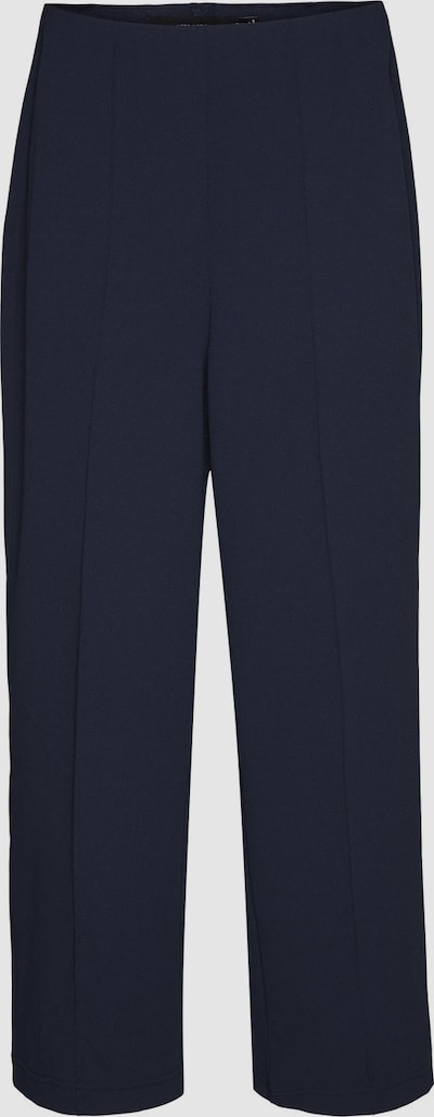 Trousers with creases