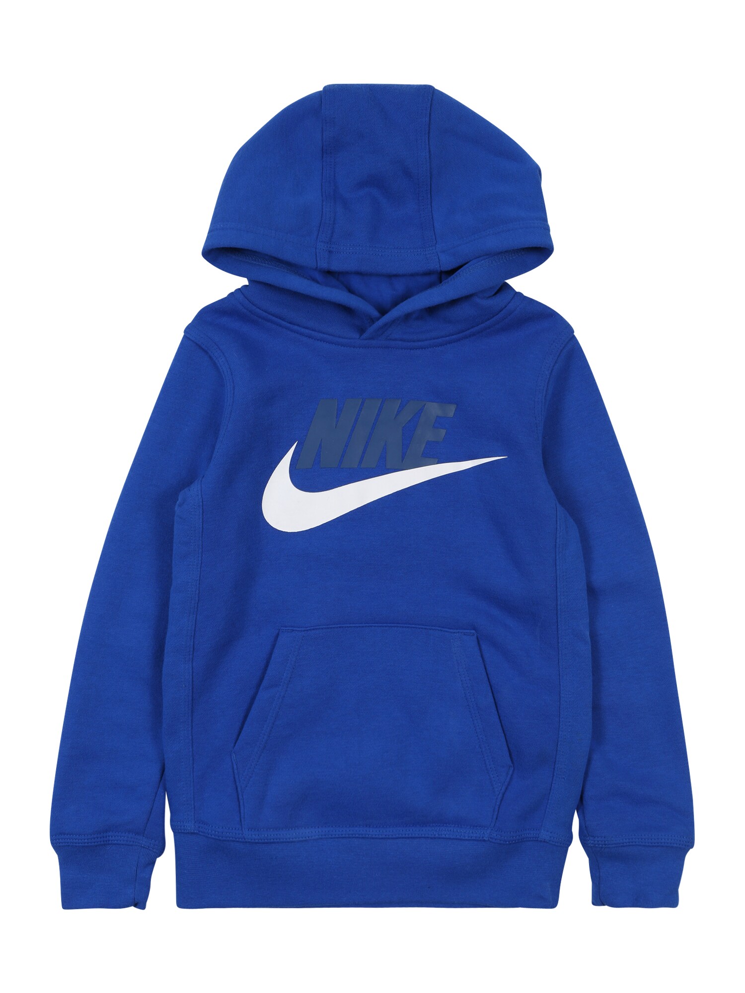 Nike Sportswear Megztinis be užsegimo  mėlyna / balta