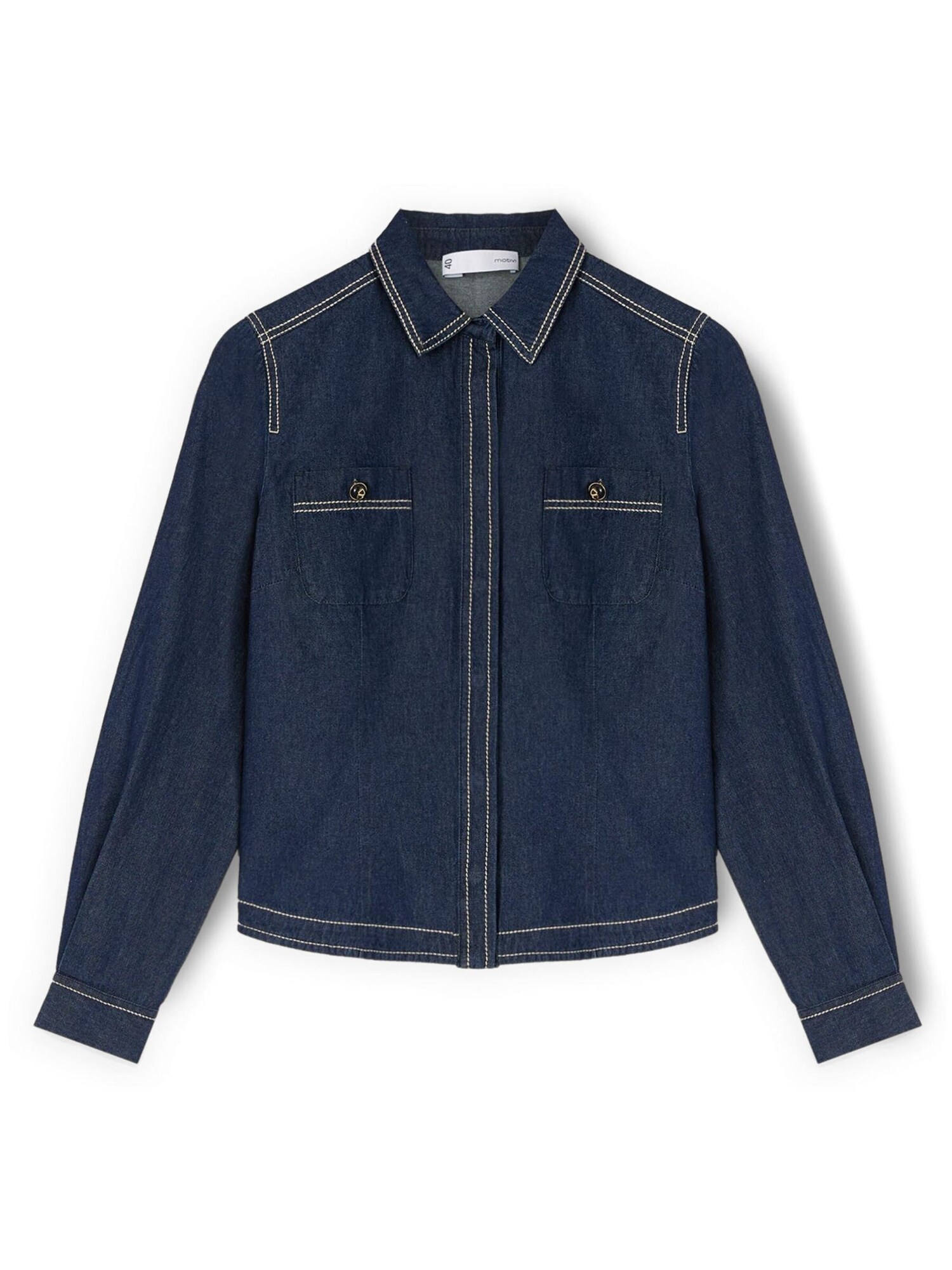 MOTIVI Blusa  azul