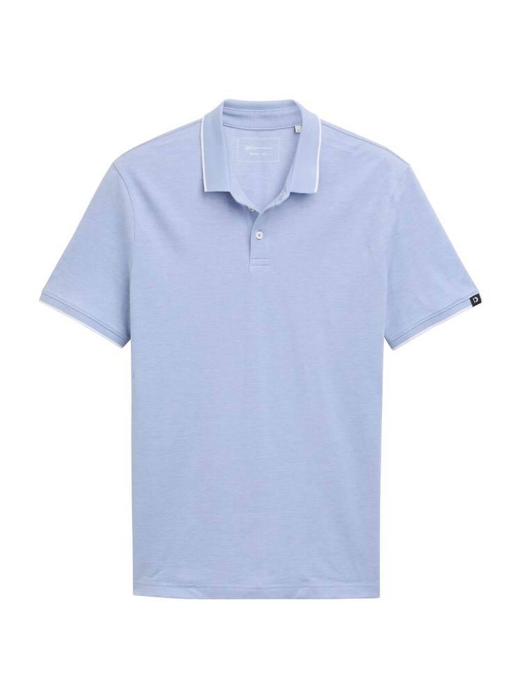 TOM TAILOR DENIM Poloshirt Herren Größe M hellblau
