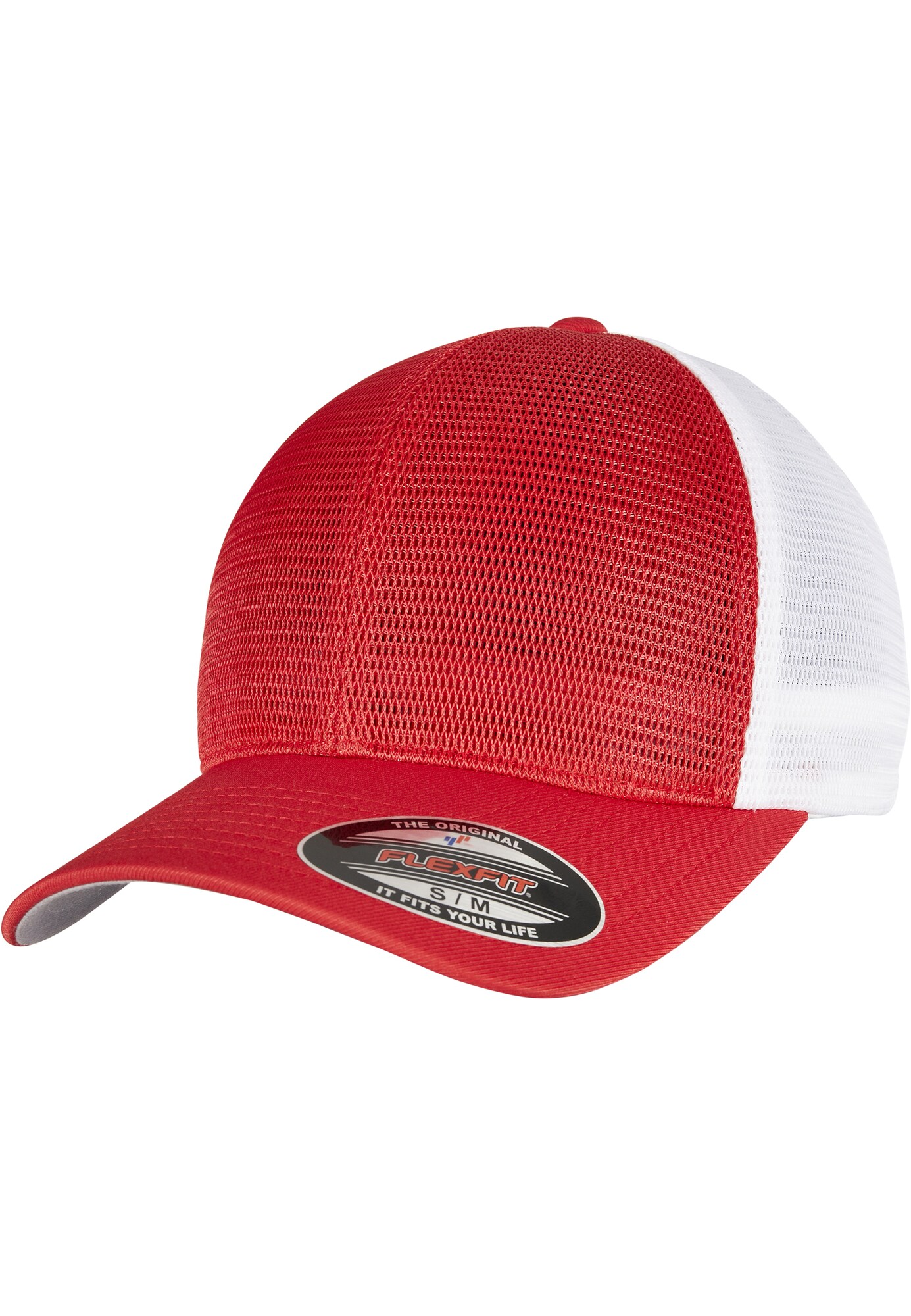 Flexfit Gorra rojo / blanco
