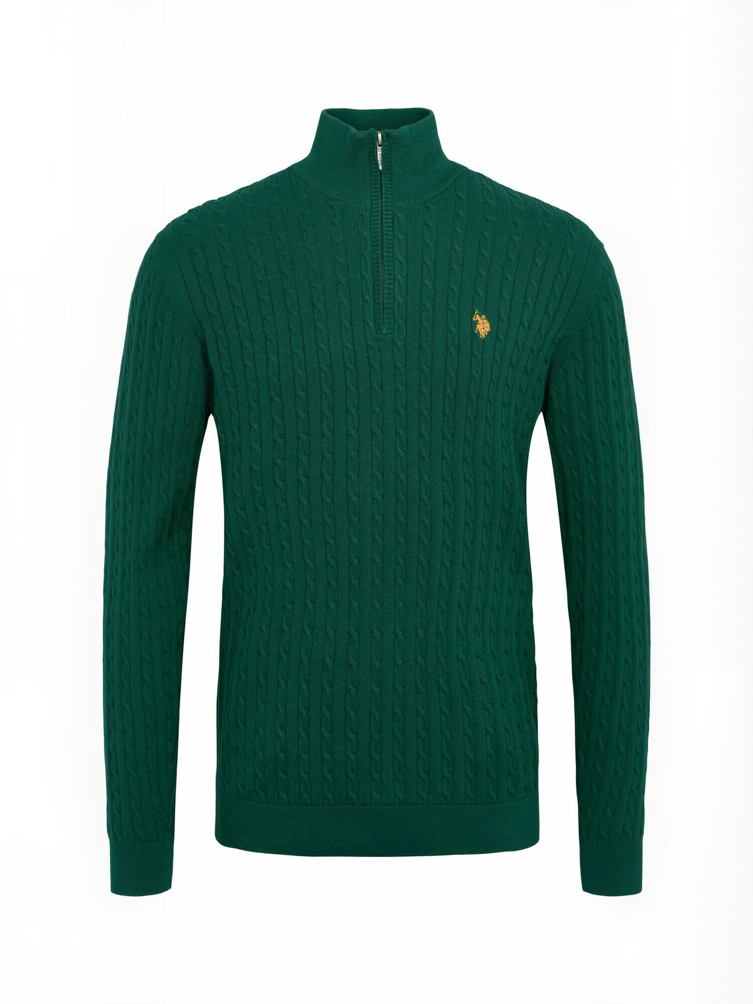 U.S. POLO ASSN. Pulover  UMRomeo  verde