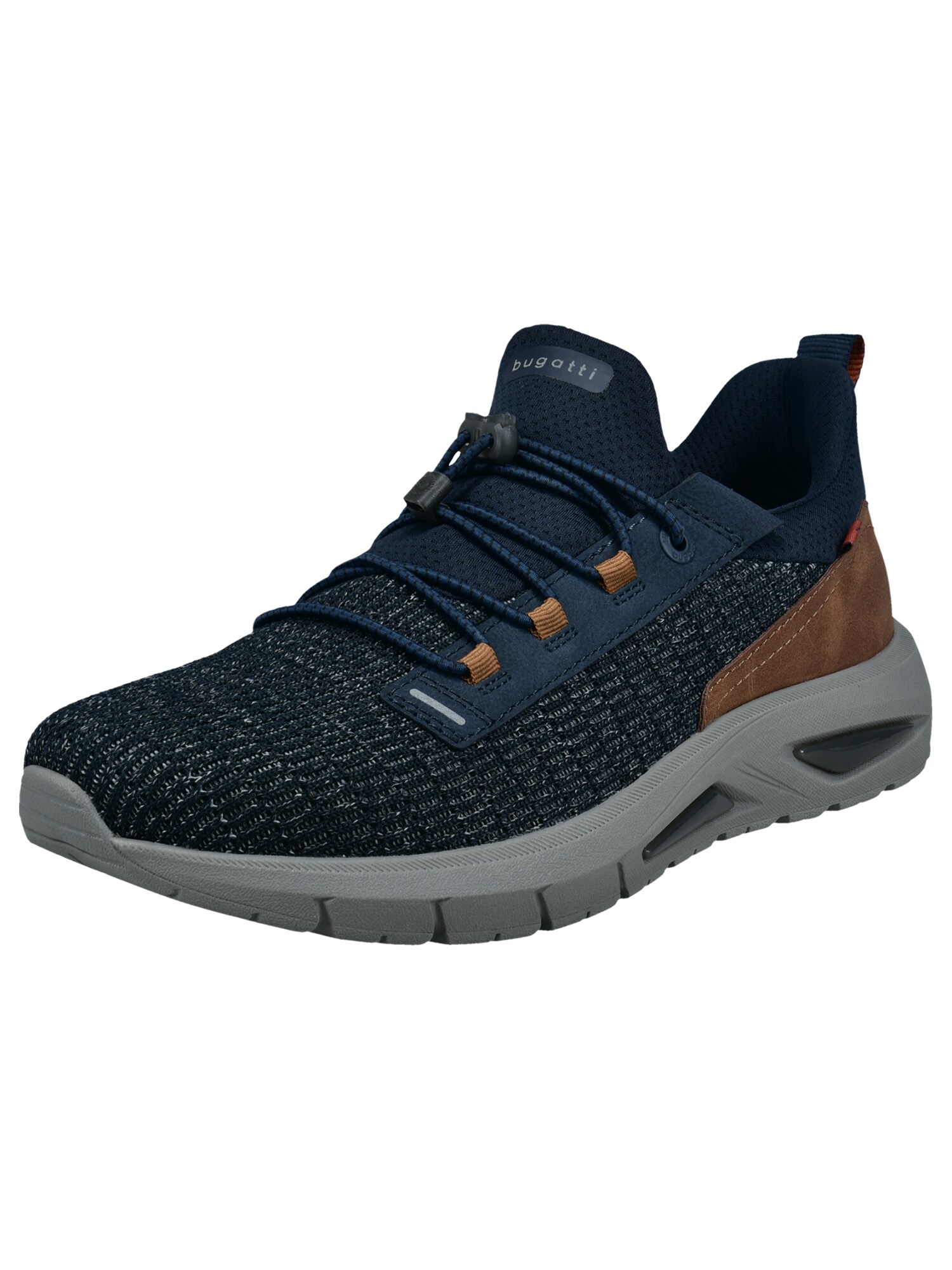 bugatti Sneaker low bleumarin / albastru închis / maro
