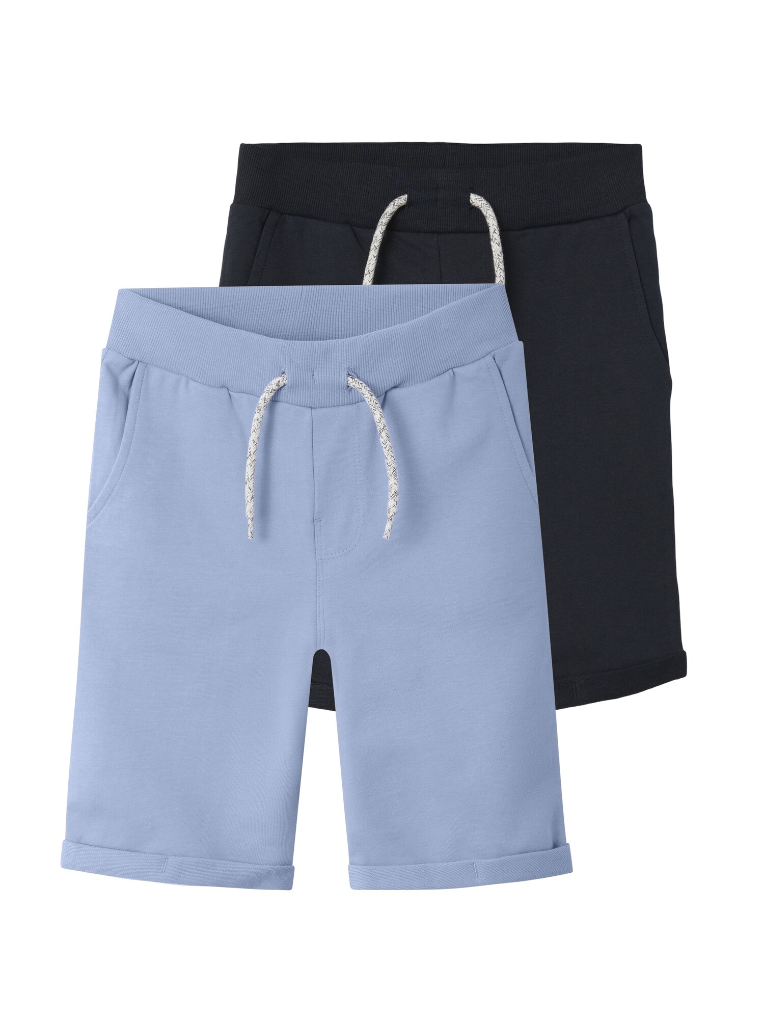 NAME IT Pantaloni NKMVermo  albastru deschis / negru