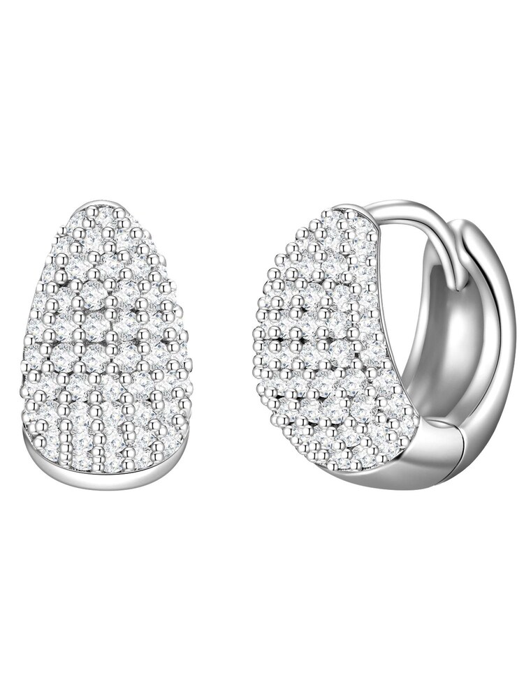 Glanzstücke München Ohrringe Damen Größe One Size silber / transparent