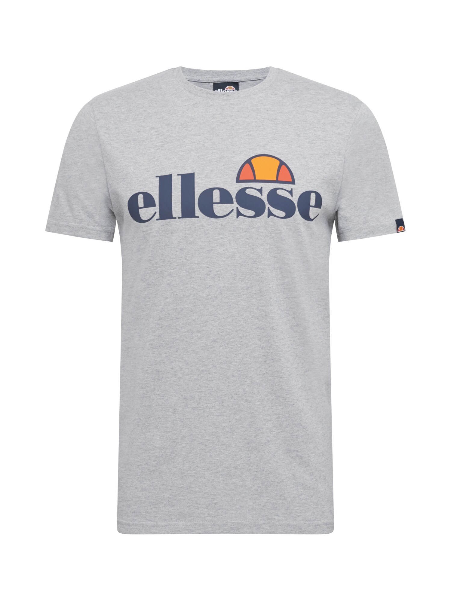 ELLESSE Marškinėliai 'SMALL LOGO PRADO'  balta / pilka / oranžinė