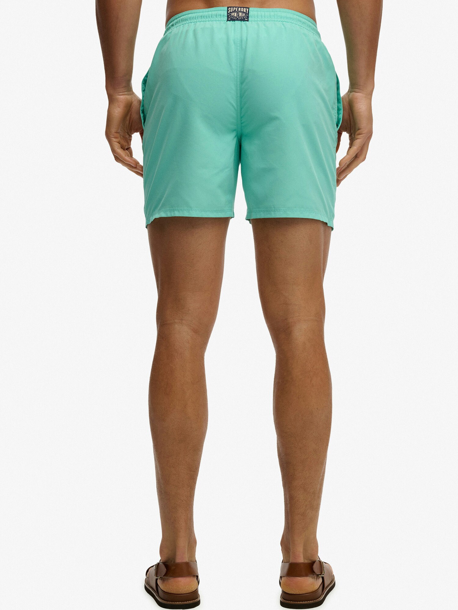 Superdry & Co Plavecké šortky 'Essential'  tyrkysová (obrázok 4)