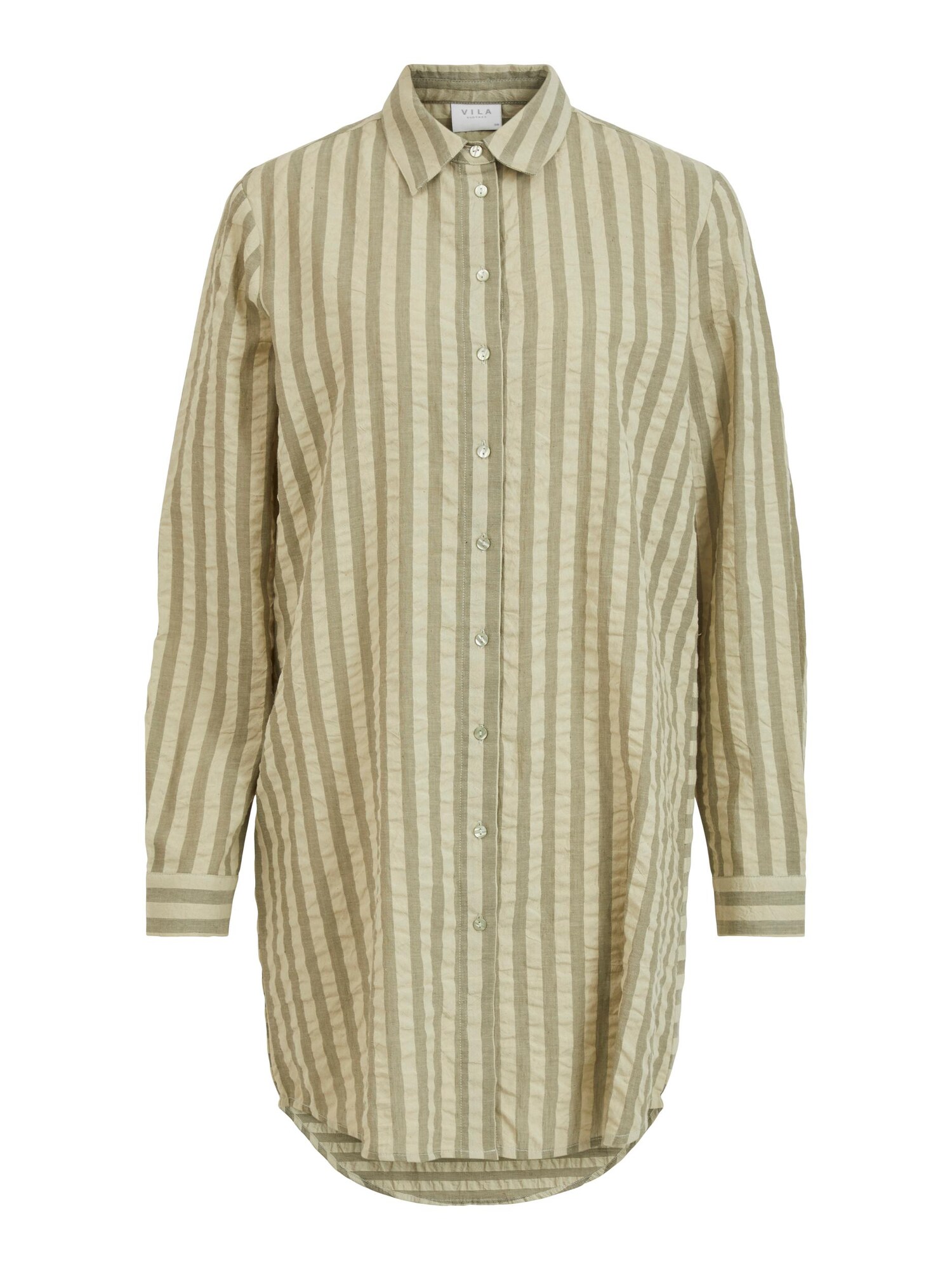 Vila VILA Bluse 'Domie' hellgrau / pastellgrün