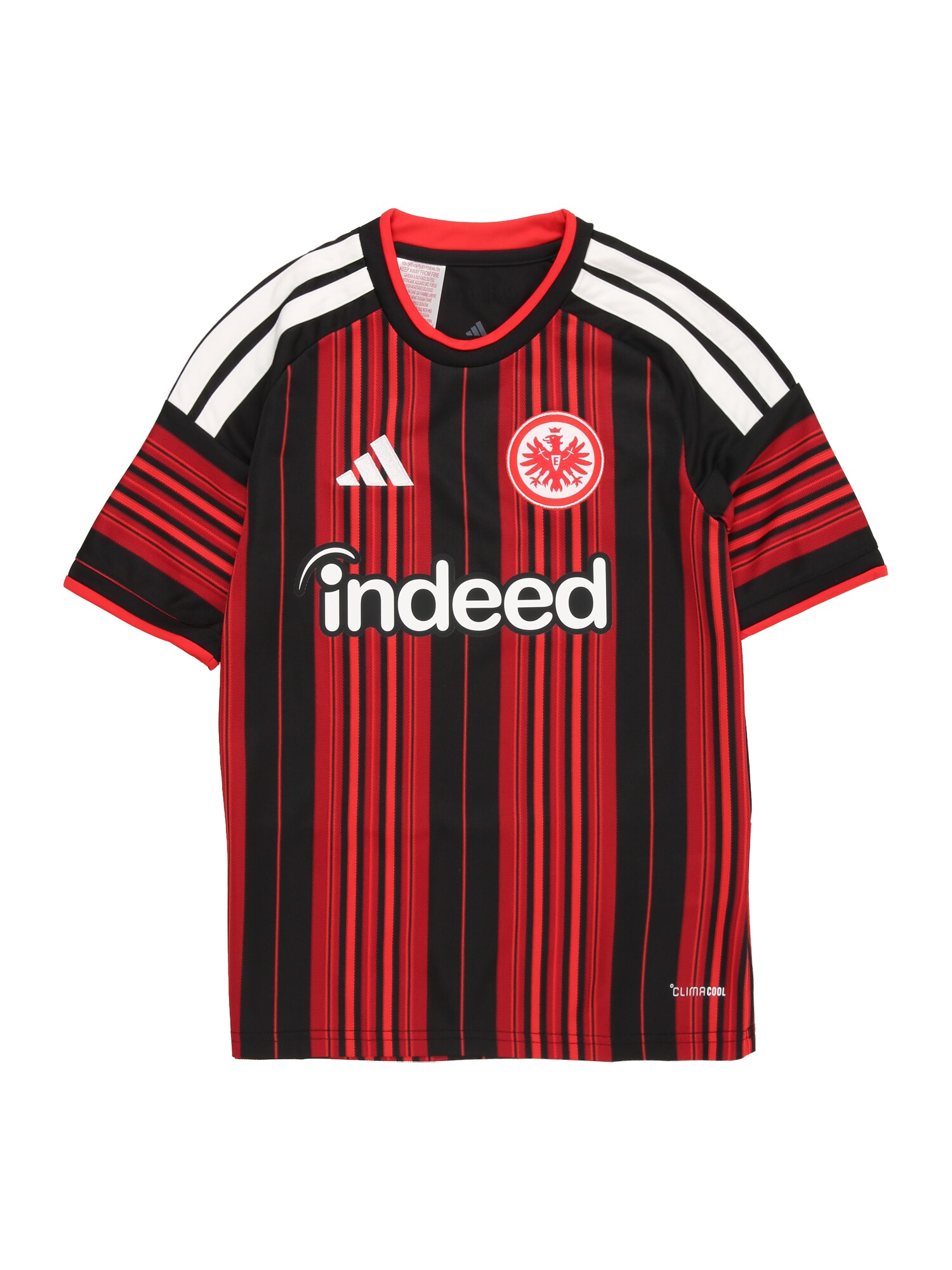 ADIDAS PERFORMANCE Funkčné tričko 'Eintracht Frankfurt 26/27 Home'  červená / čierna / biela