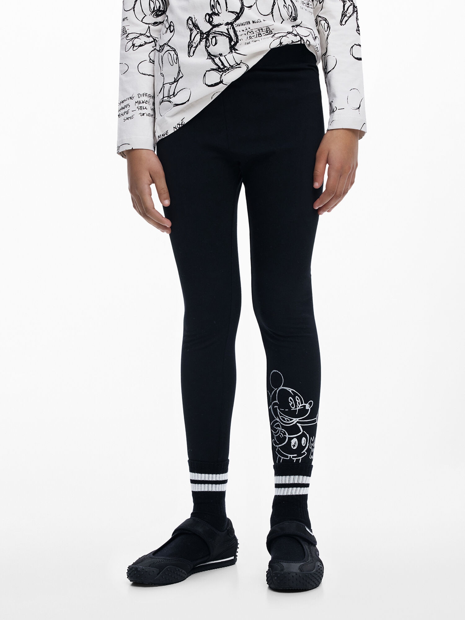 Thumbnail - Desigual Leggings Mickey Mouse