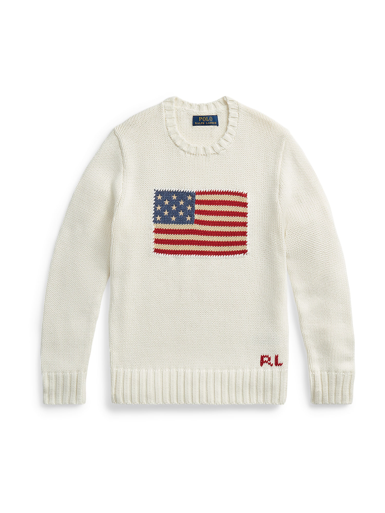 Polo Ralph Lauren Pulover  bej / albastru închis / roșu / alb murdar