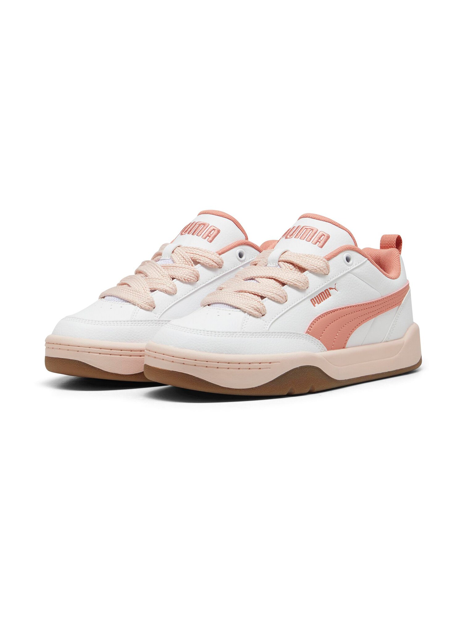 PUMA Sneaker low Park Lifestyle  portocaliu deschis / alb
