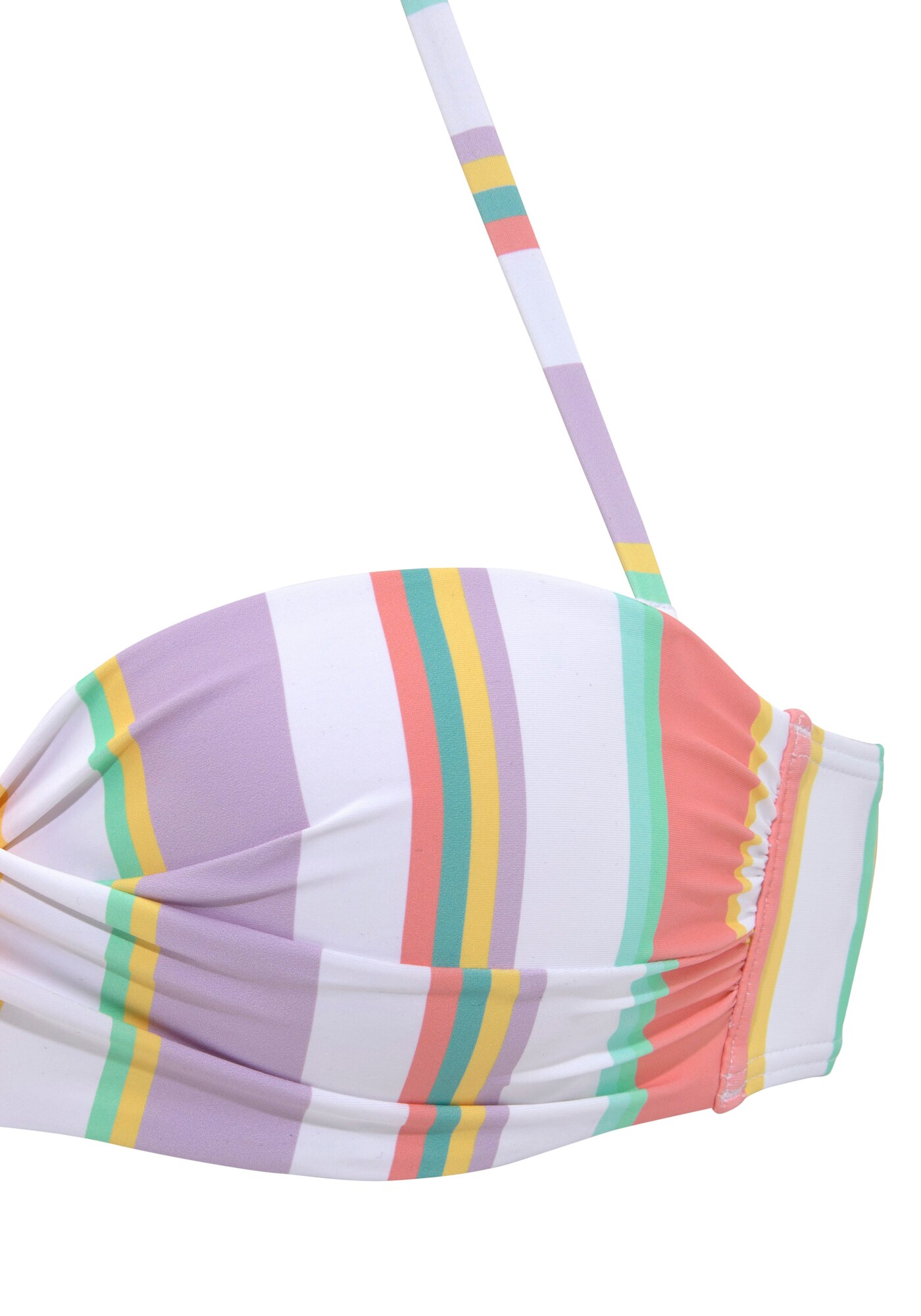 LASCANA Bikini  sárga / jáde / világoslila / pitaja termék 2. képe