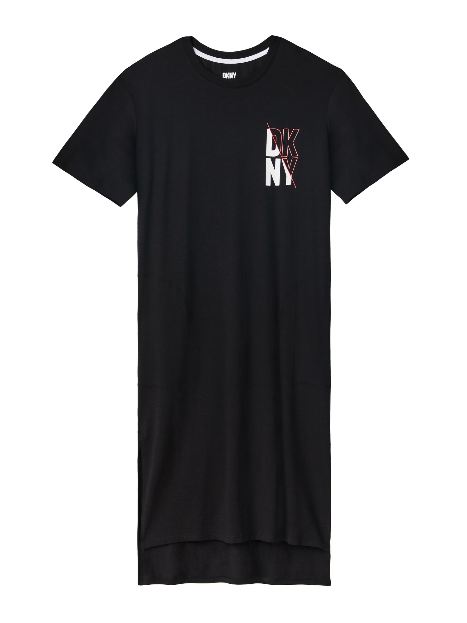 DKNY Camiseta de noche 'Must Have Basic'  rojo / negro / blanco