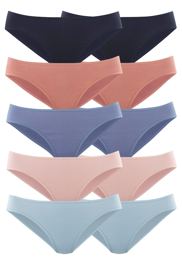 PETITE FLEUR, Slip, kék, narancs & rózsaszín, 6 kép a 8 közül