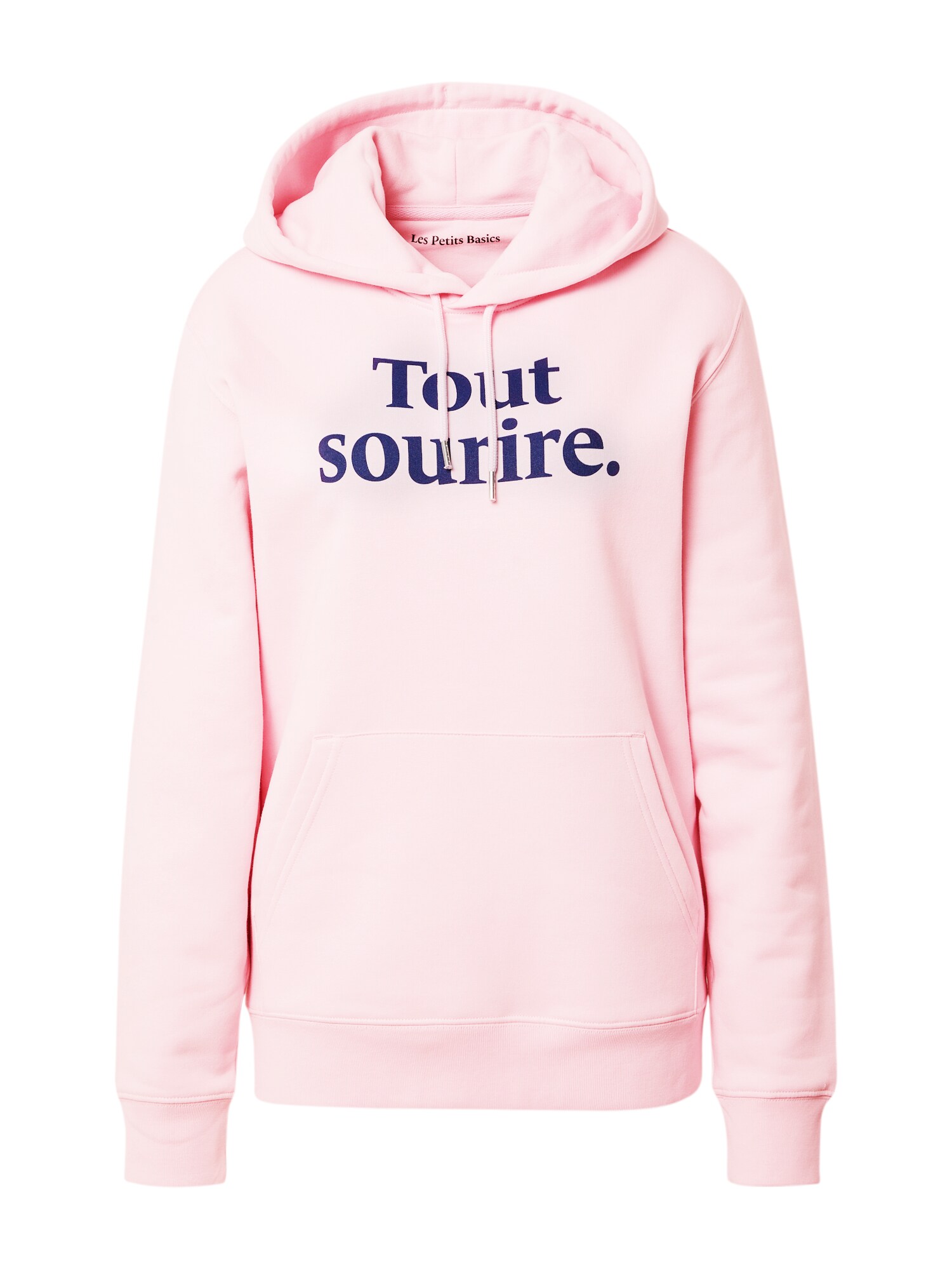 Les Petits Basics Megztinis be užsegimo 'Tout Sourire' mėlyna / šviesiai rožinė