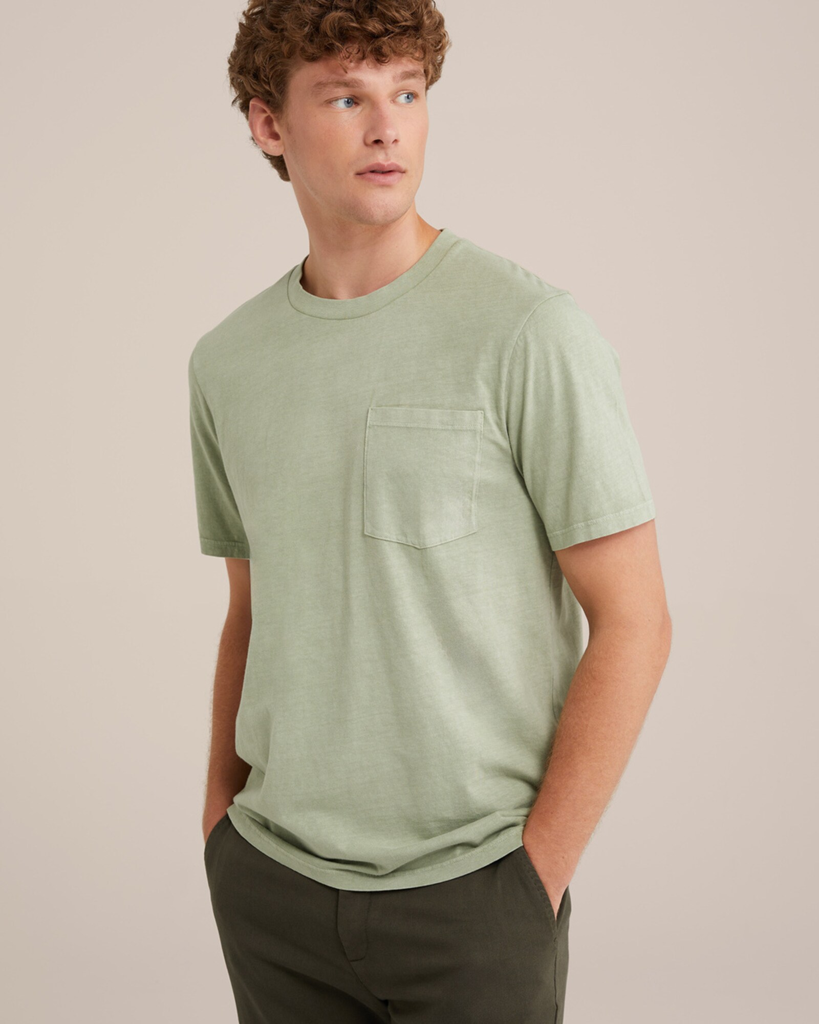 WE Fashion Póló  menta termék 2. képe