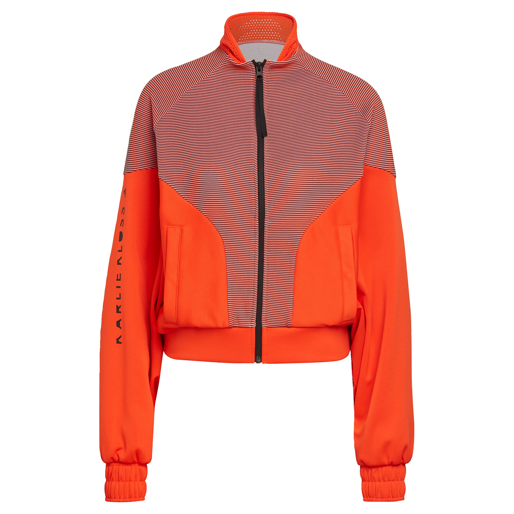 ADIDAS PERFORMANCE Sportinis džemperis 'Karlie Kloss'  balta / tamsiai oranžinė / lašišų spalva / tamsiai mėlyna