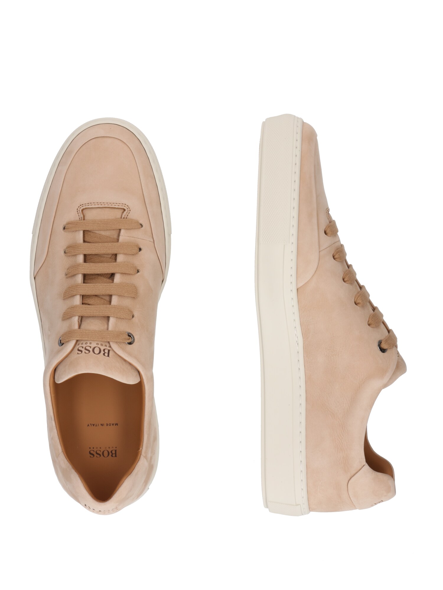 BOSS Casual Chaussure à lacets 'Mirage'  nude