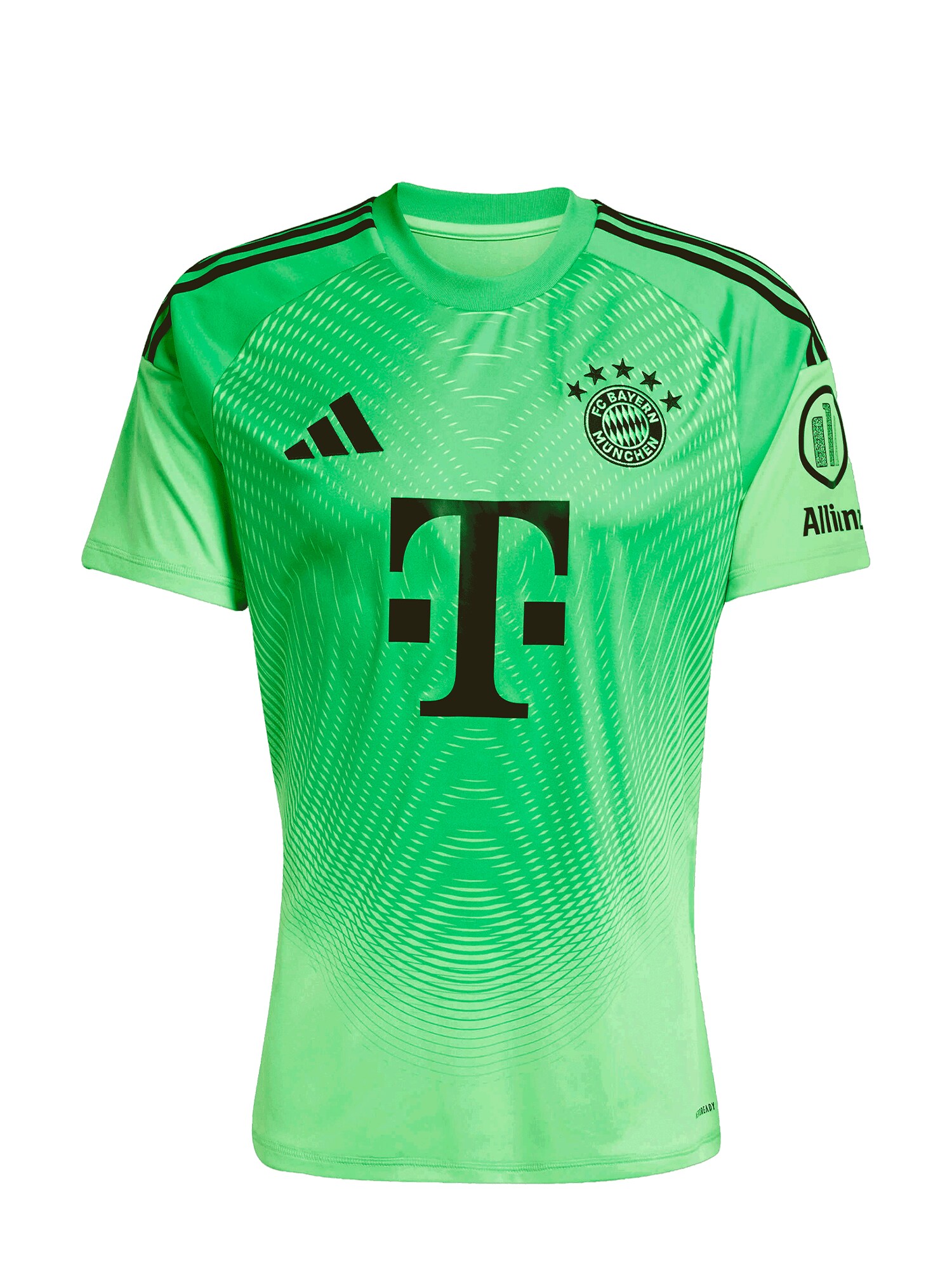 ADIDAS PERFORMANCE Tricou funcțional 'FC Bayern München 25/26'  verde neon / negru