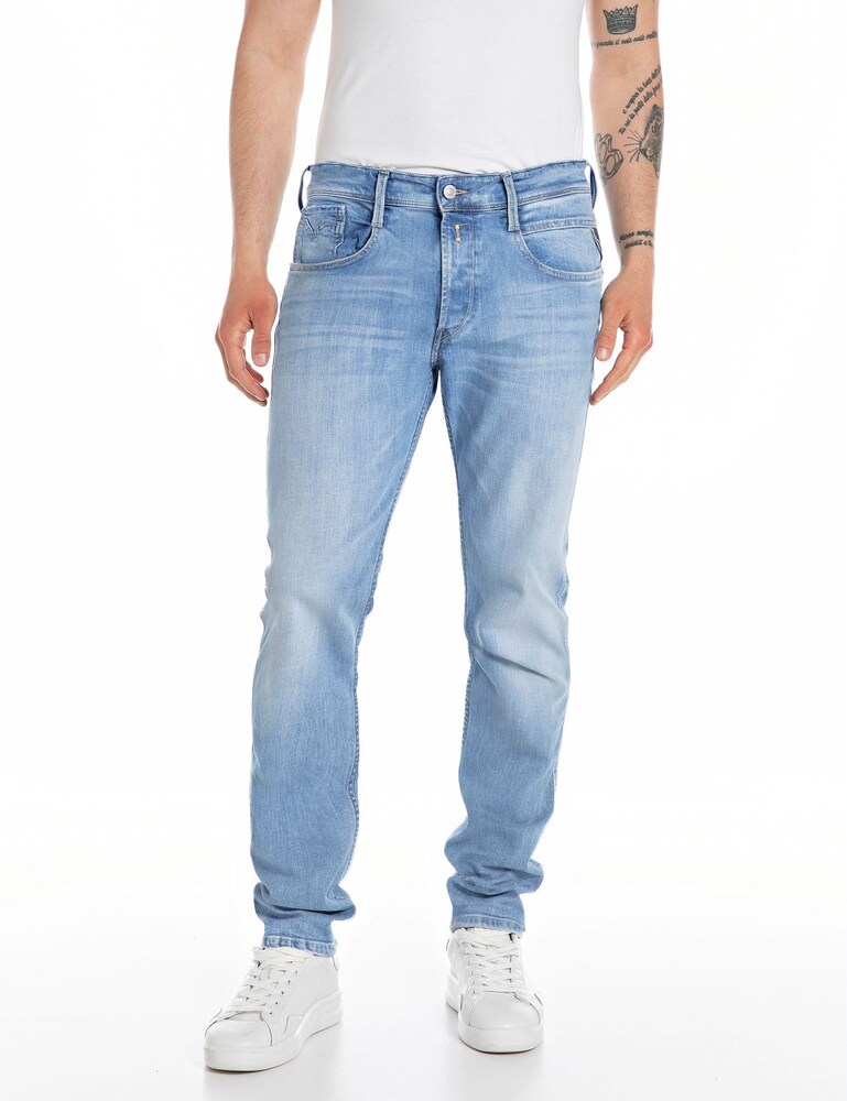 REPLAY Jeans 'Anbass' Herren Größe 33 blue denim
