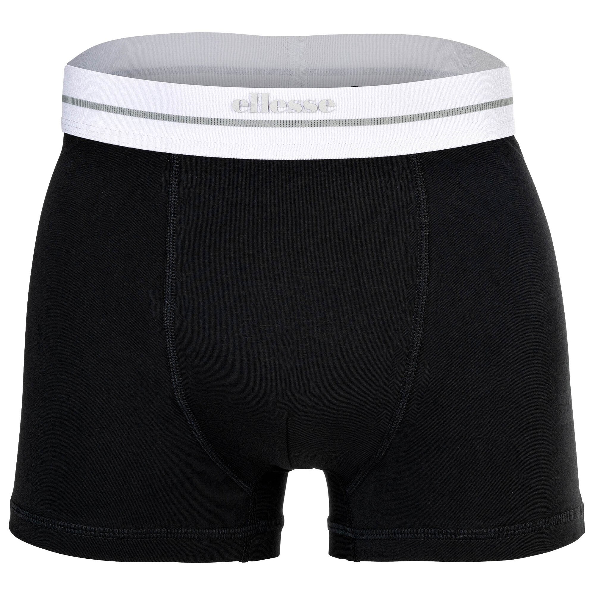 ELLESSE Calzoncillo boxer 'Ambria'  gris claro / negro / blanco – imagen 4
