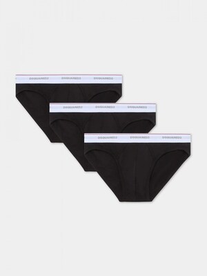 DSQUARED2 Braga  negro / blanco