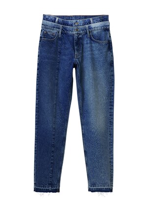 Desigual Jeans Blauw denim