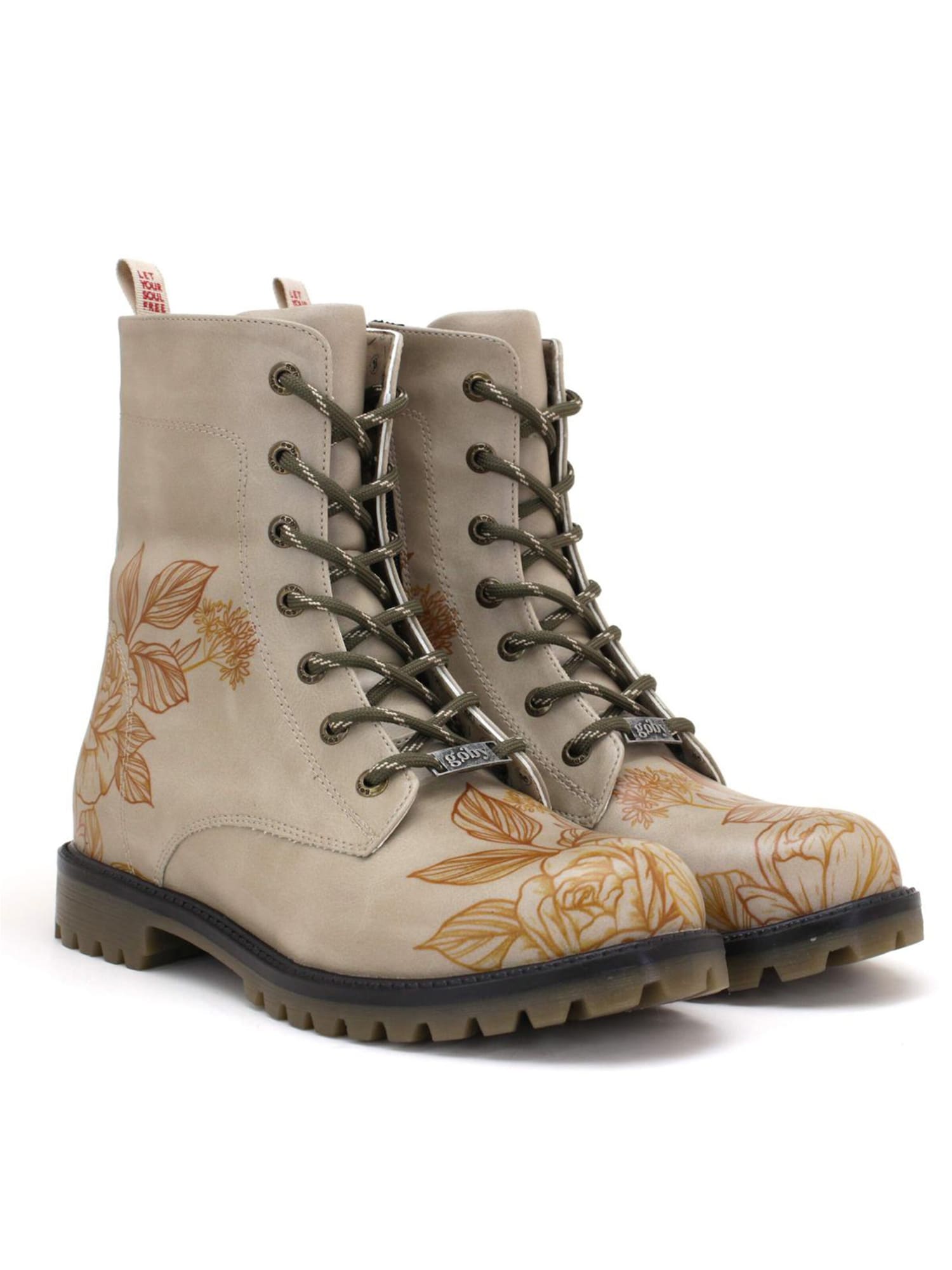 Goby Veterlaarzen ' MAT173' beige