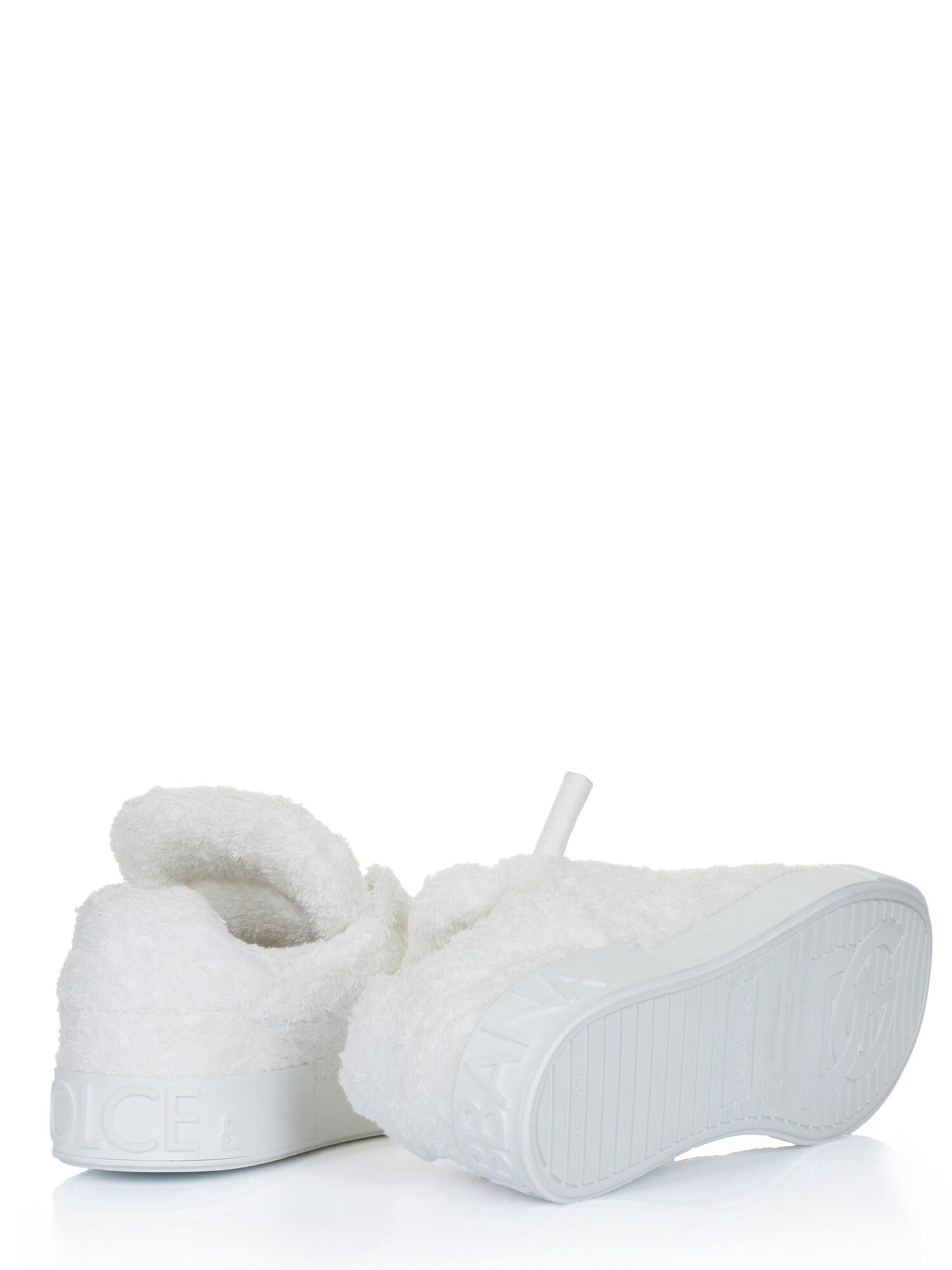 DOLCE & GABBANA Zapatillas deportivas bajas 'Dolce & Gabbana Portofino Sneaker beige' blanco – imagen 3