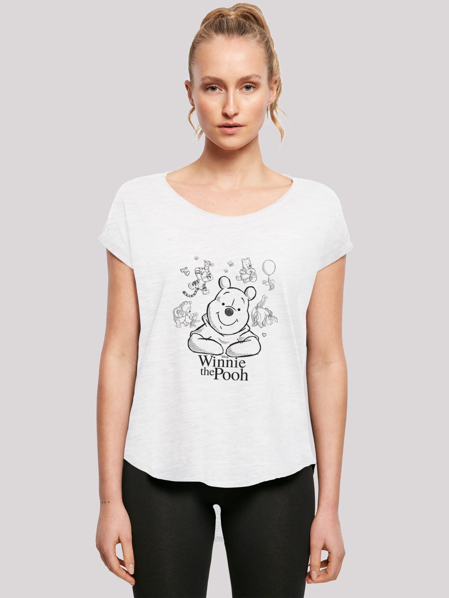 Thumbnail - T-Shirt 'Disney Winnie The Pooh Collage Sketch'
