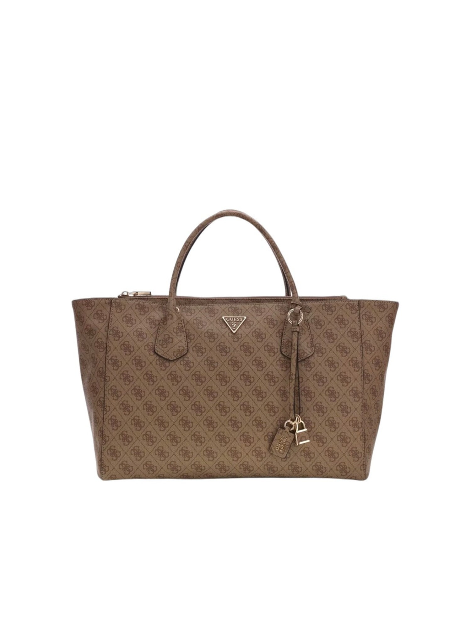 GUESS Shopper 'Guess Cabas Marissa Monogramme Latte Logo'  beige