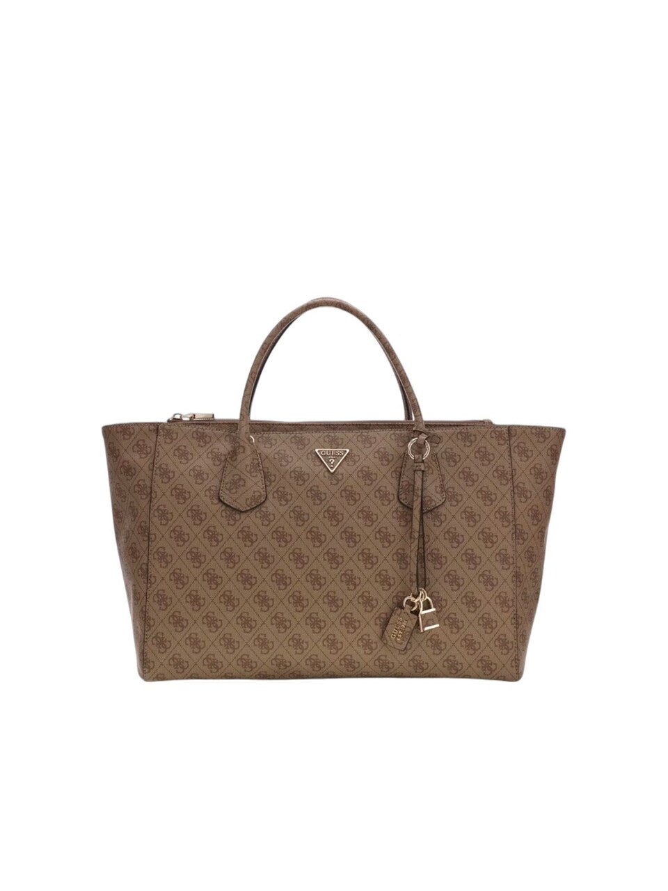 Shoppingväska 'Guess Cabas Marissa Monogramme Latte Logo'