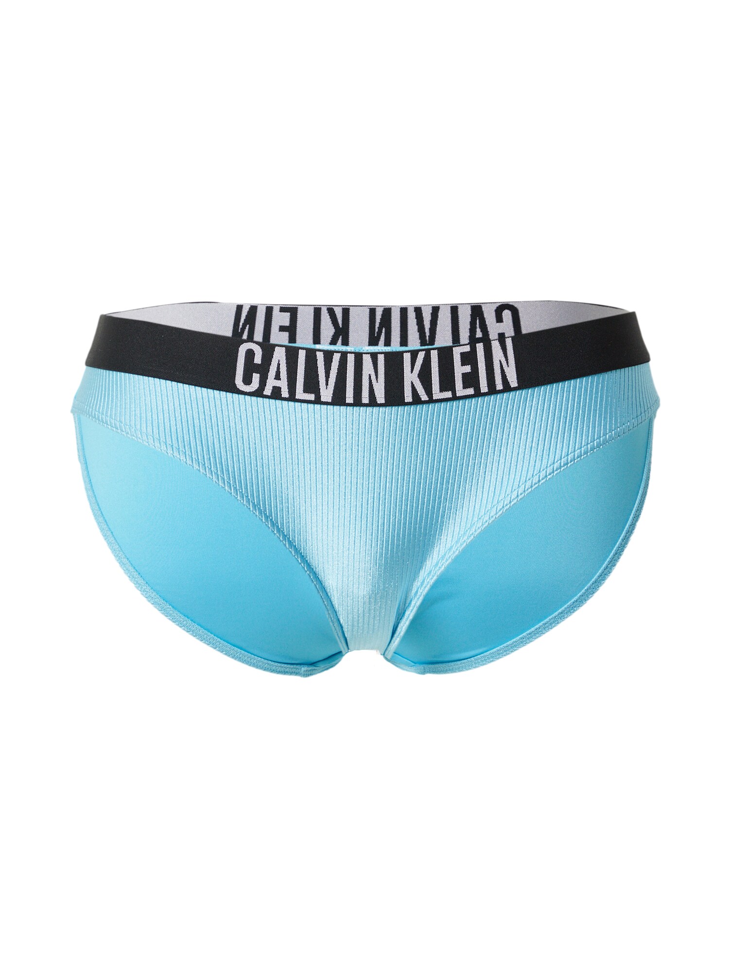 Calvin Klein Swimwear Bikinové nohavičky  svetlomodrá / čierna / biela