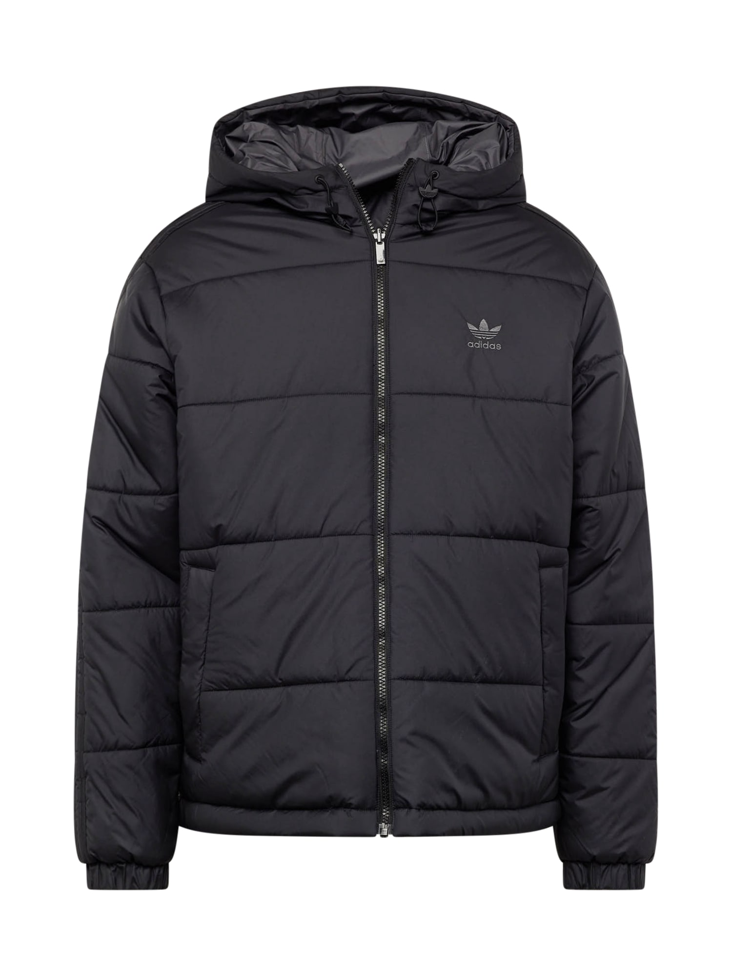 ADIDAS ORIGINALS Geacă de primăvară-toamnă Adicolor  negru