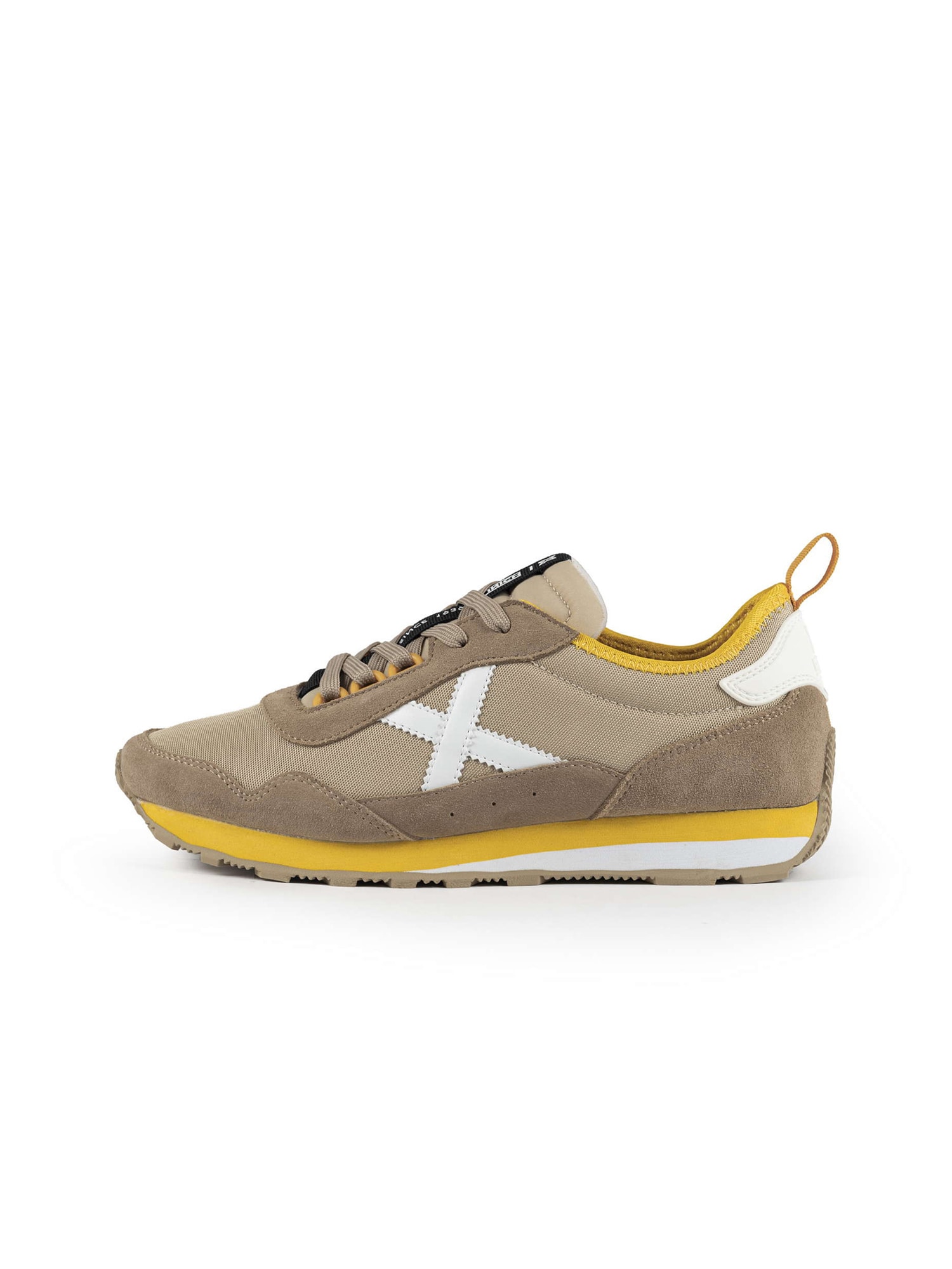 MUNICH Sneaker low Um  gri taupe / alb