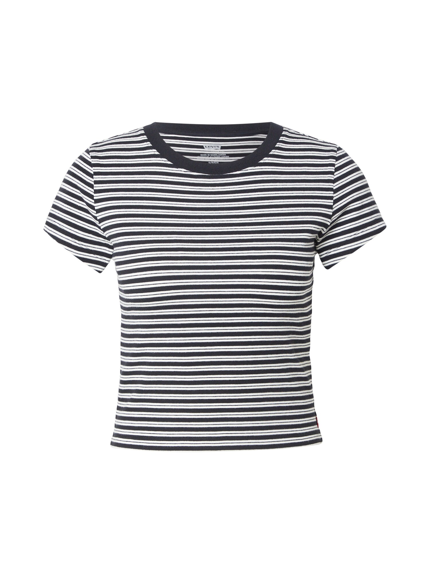 LEVI'S ® Tričko 'ESSENTIAL'  čierna / biela