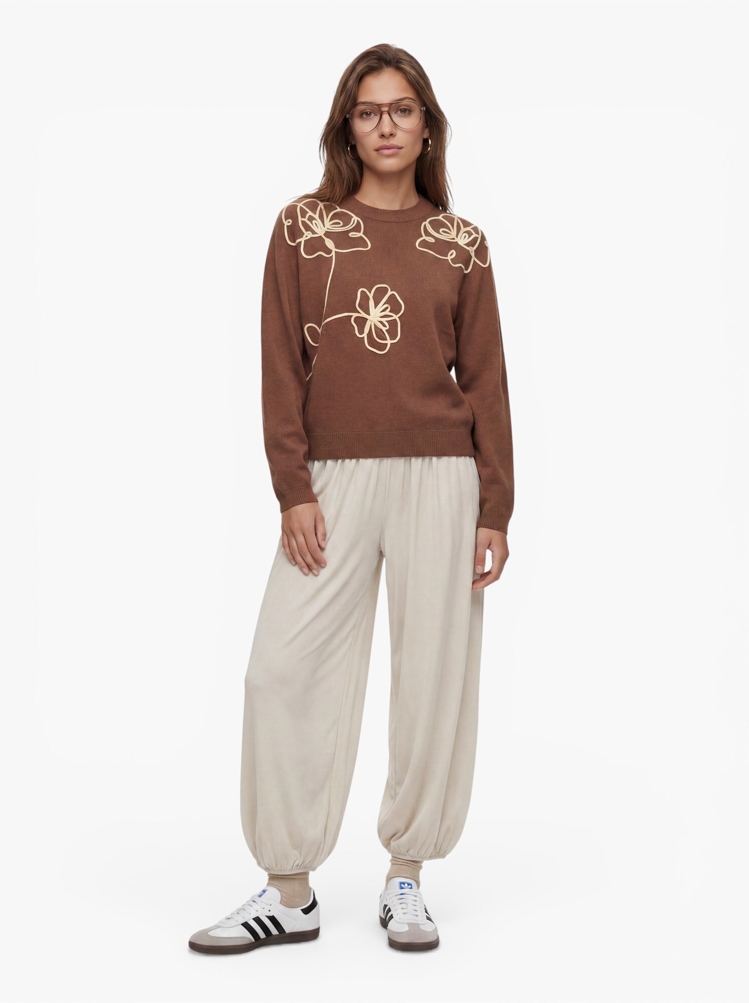 VERO MODA Háremové nohavice 'VMPernille''  sivá (obrázok 4)