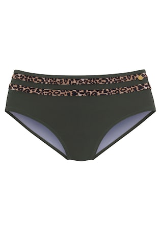 LASCANA, Bikini nadrágok 'Adelin', zöld