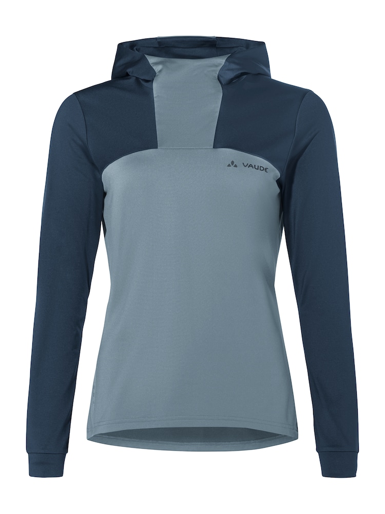 VAUDE Pullover 'Qimsa Hoody' Damen Größe XL nachtblau / himmelblau