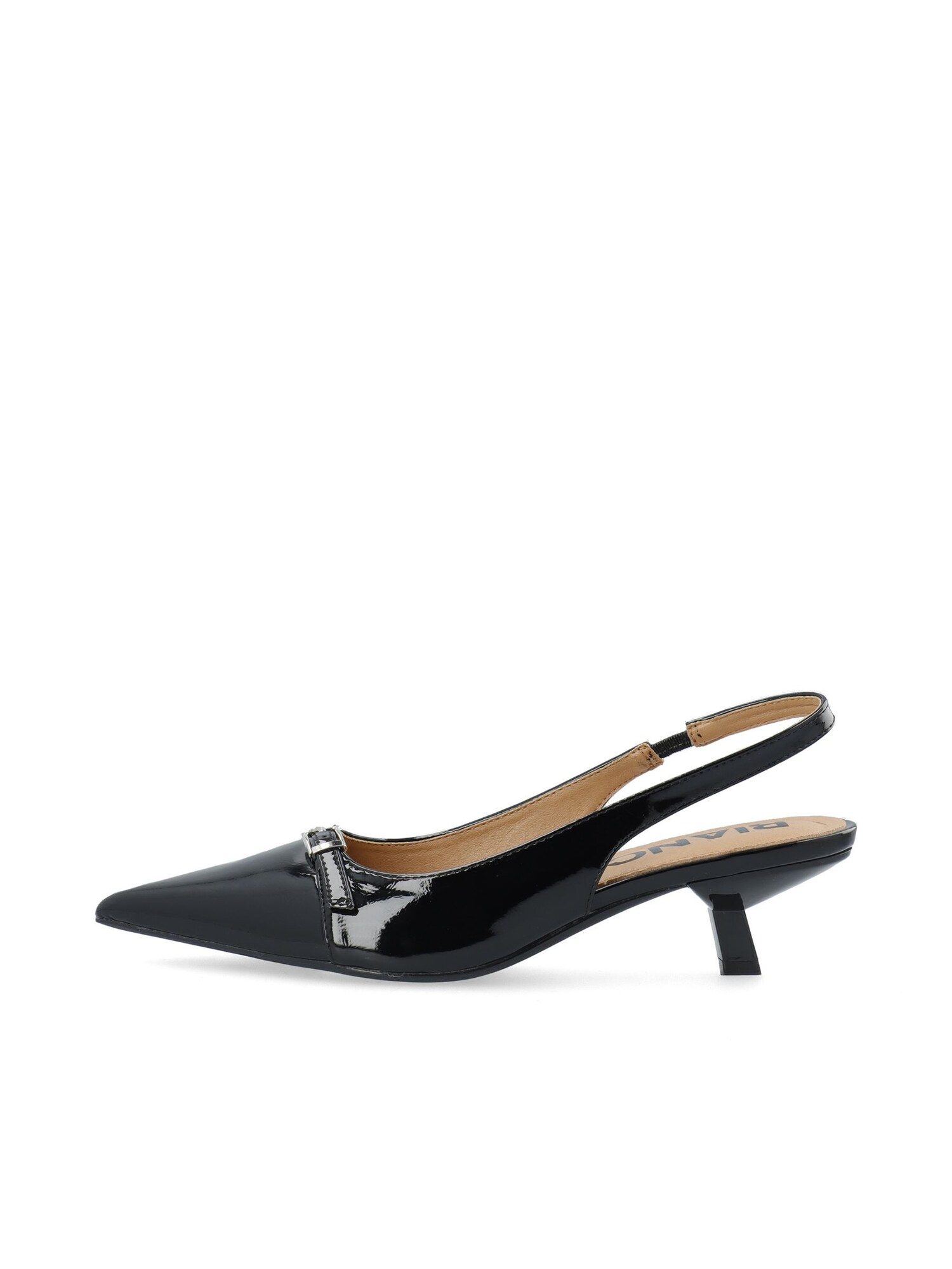 Bianco Zapatos destalonado 'KRISTIN ' negro