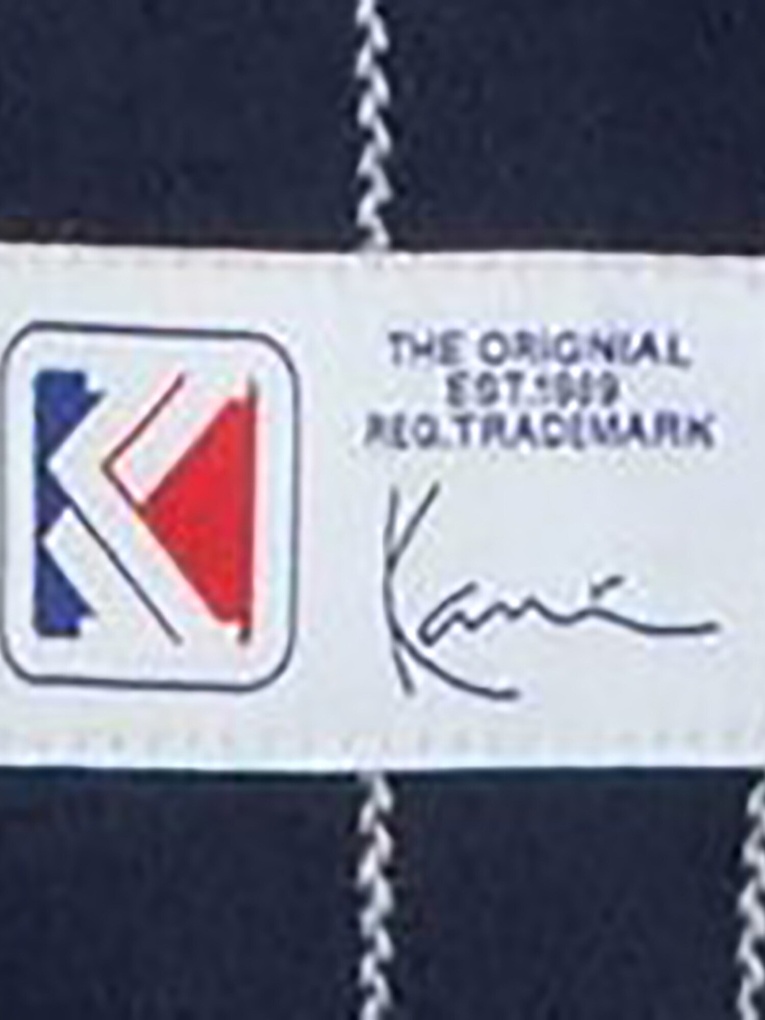 Karl Kani Chaqueta de montaña 'Pinstripes' azul oscuro – imagen 3