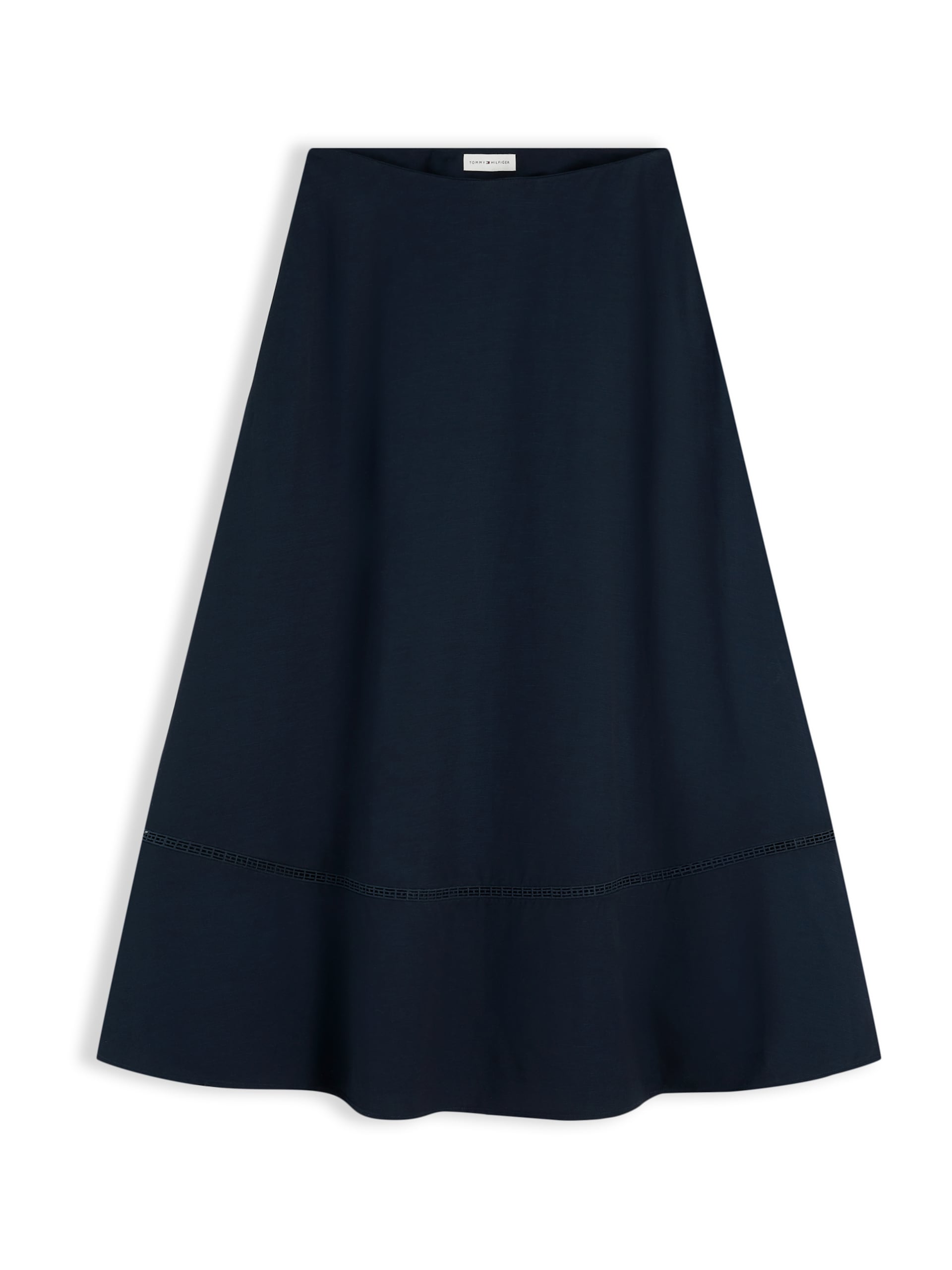 TOMMY HILFIGER Kjol 'Logo Flare Midi With' dam
