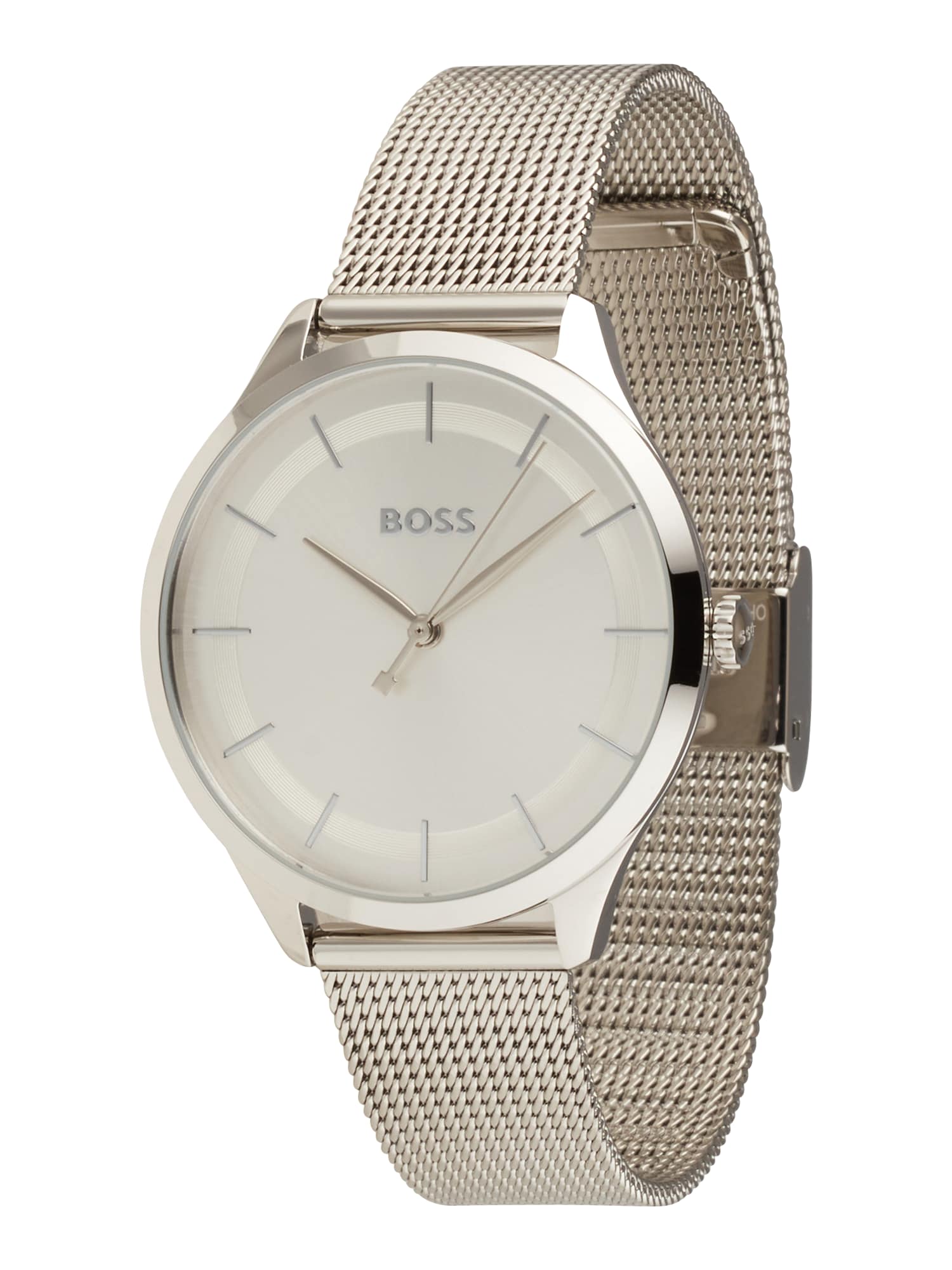 BOSS Black Analoginis (įprasto dizaino) laikrodis sidabrinė