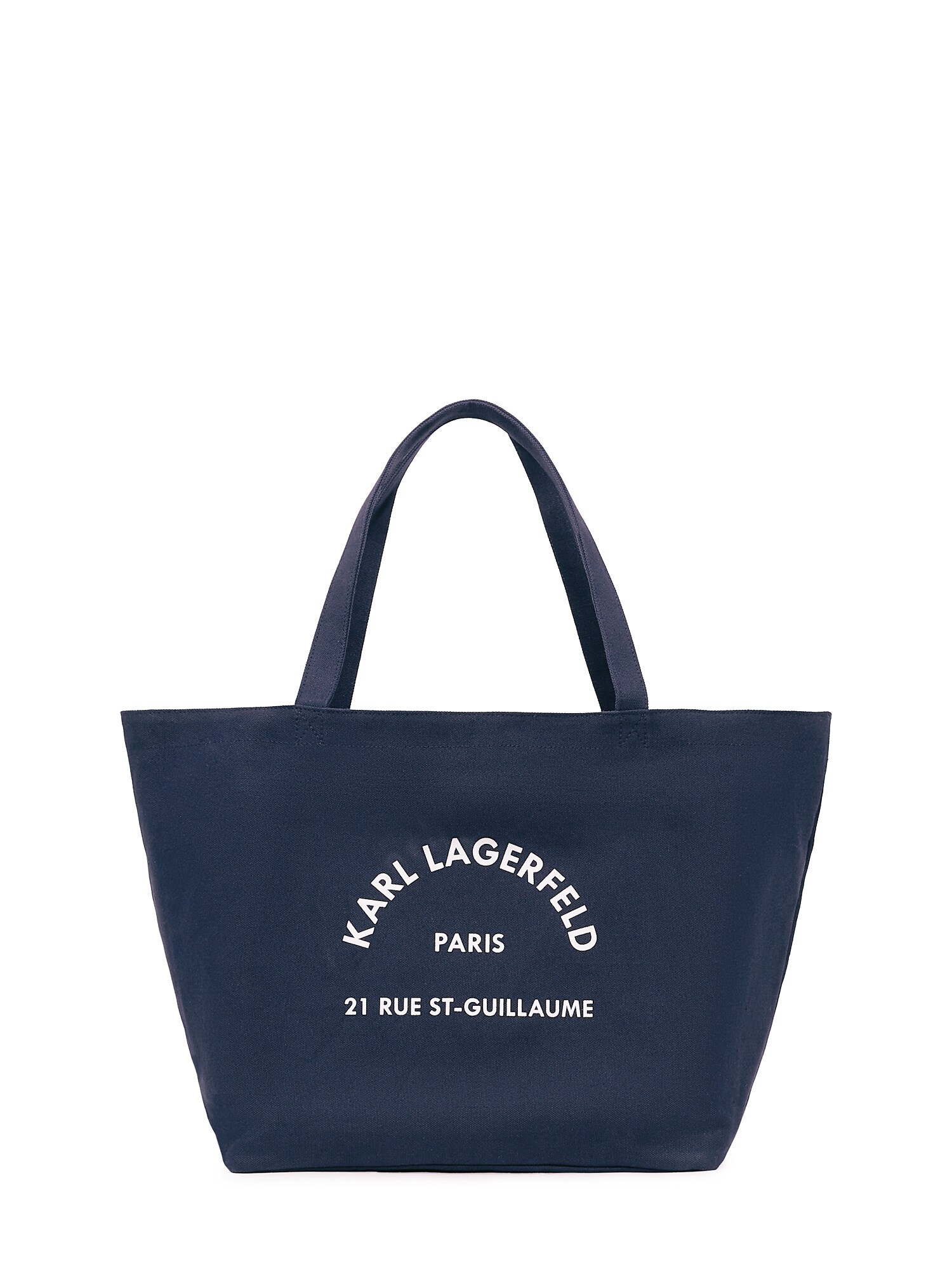 Karl Lagerfeld Shopper táska  tengerészkék / fehér akciós termékkép 1