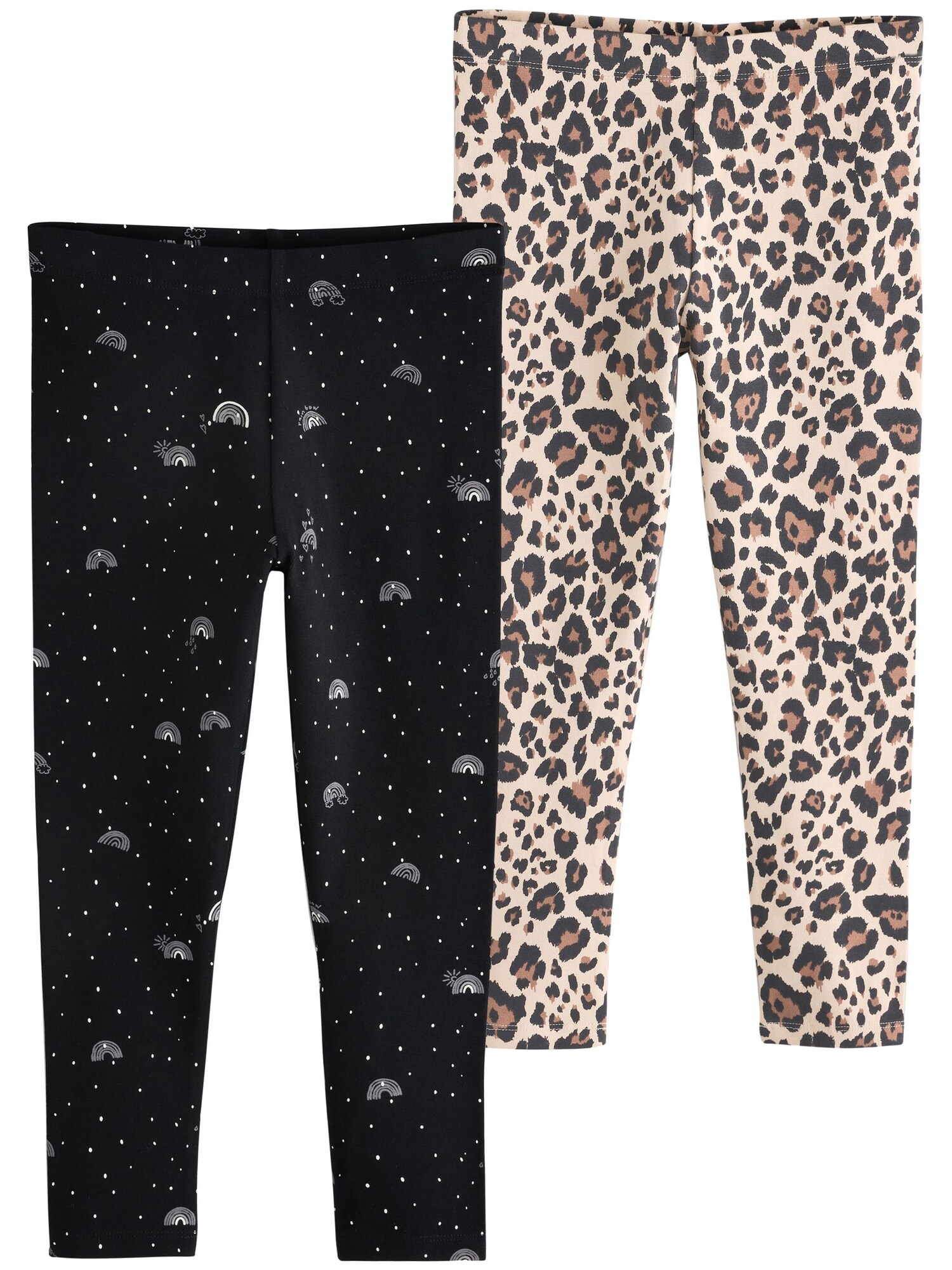 Next Leggings  bej / maro / gri / negru