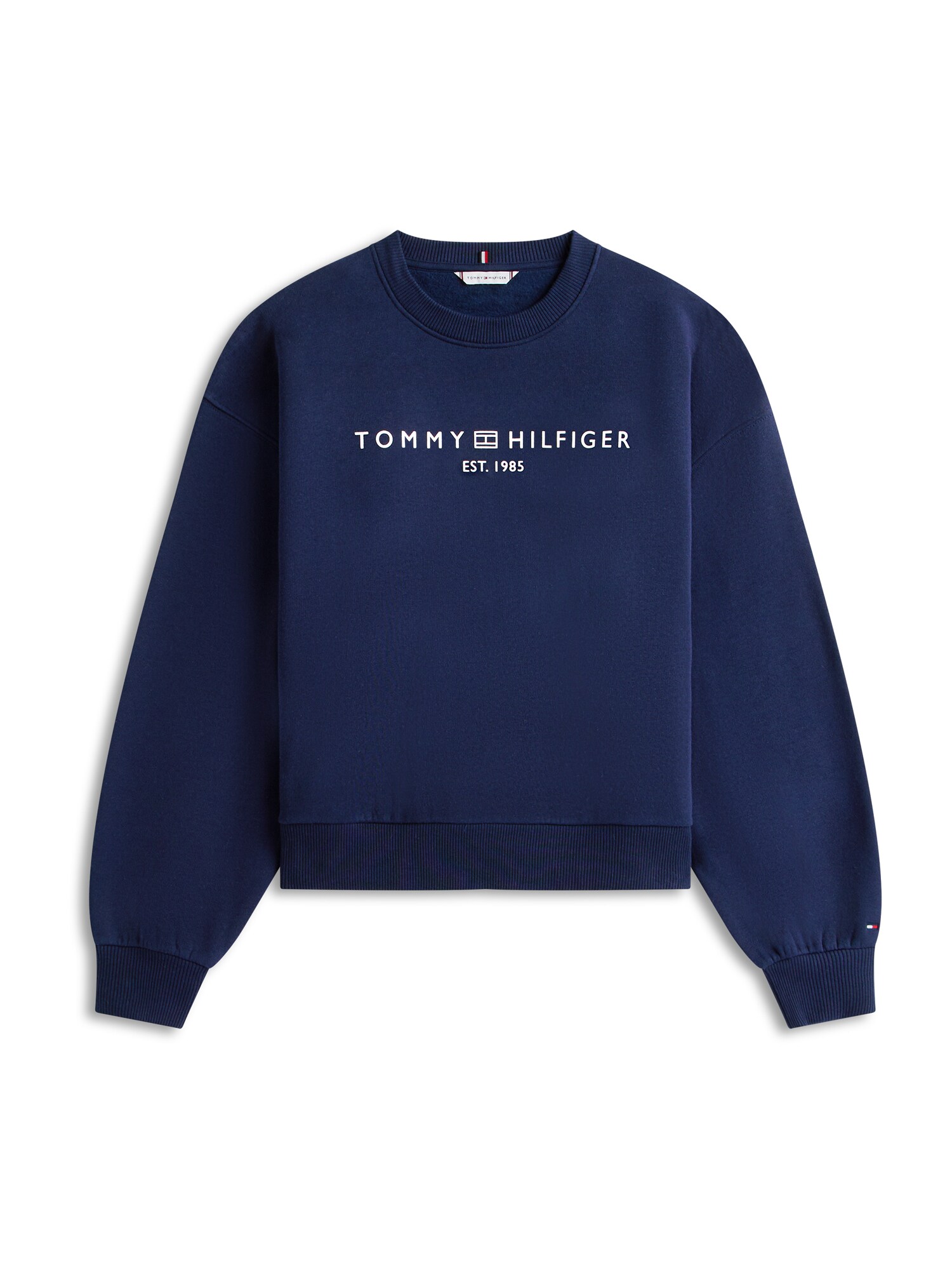 TOMMY HILFIGER Majica  mornarska / bela