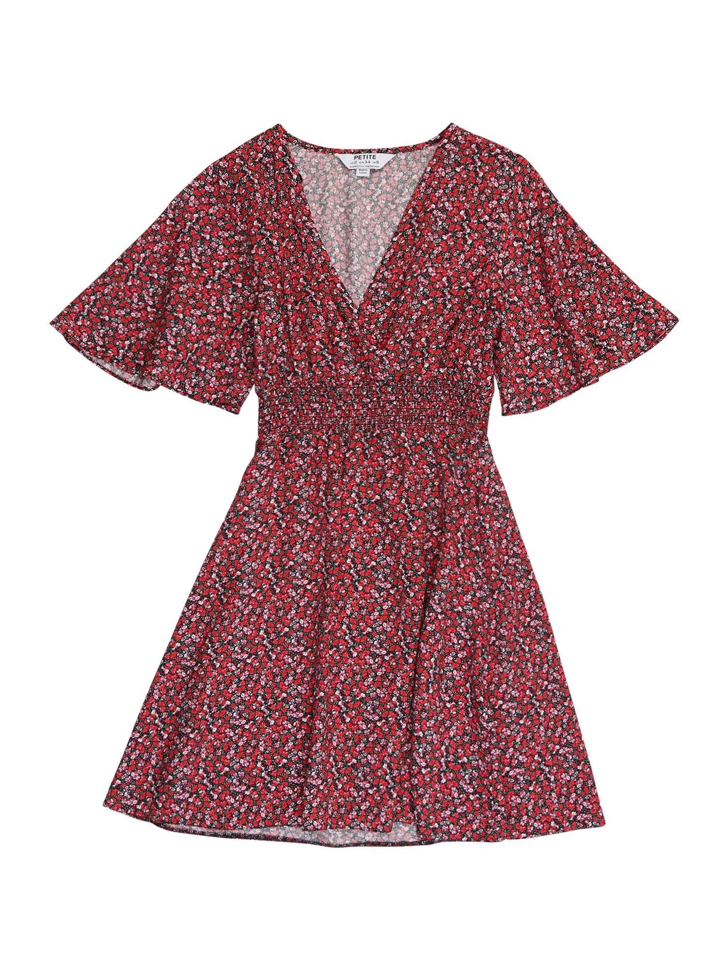 Dorothy Perkins (Petite) Vasarinė suknelė  raudona / žalia / balta