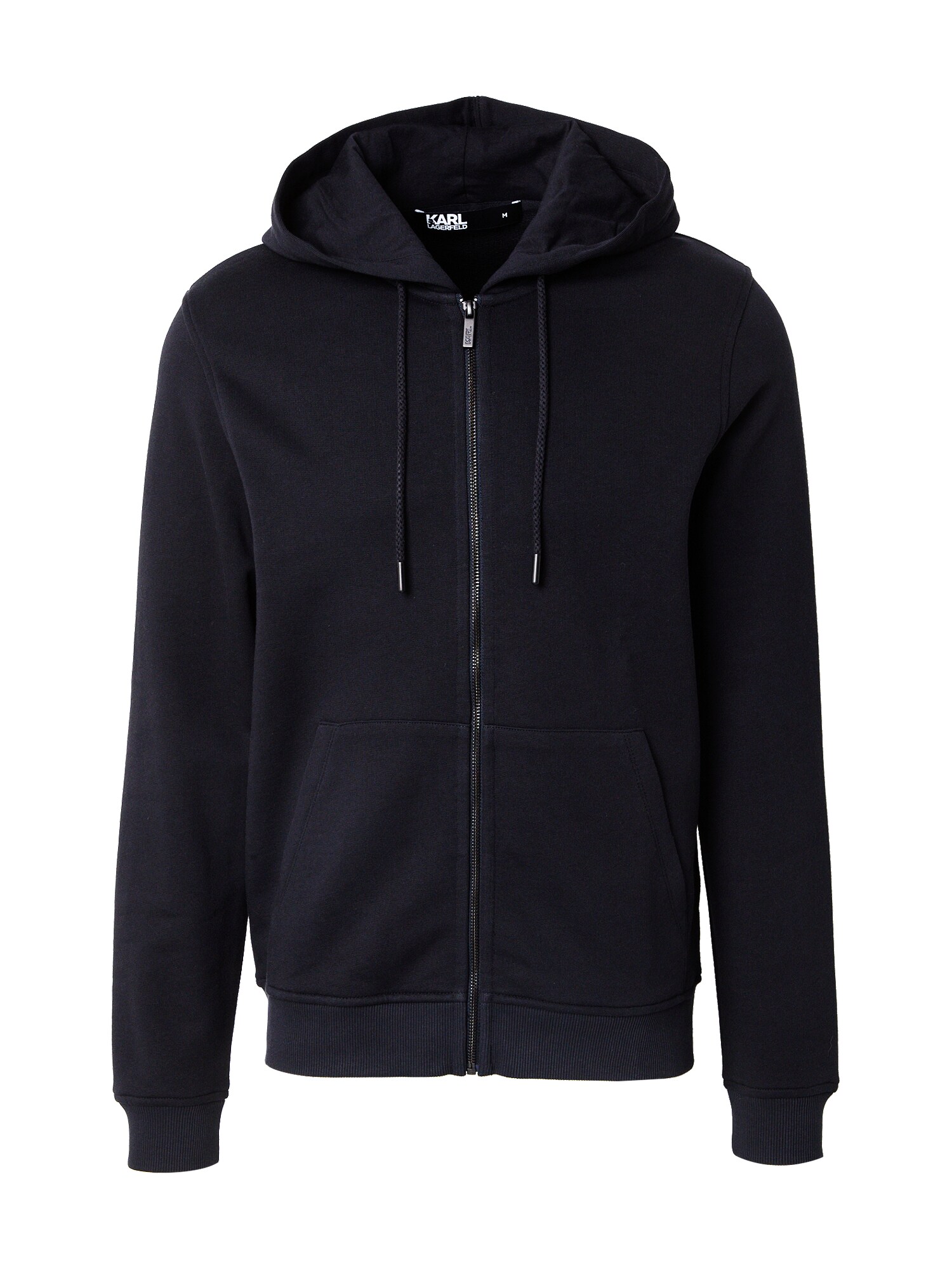 Karl Lagerfeld Hanorac  albastru noapte / alb